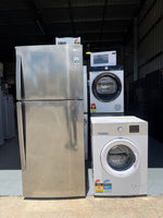 Combo Refurbished LG 442L Top Mount Fridge Freezer & Stirling 8Kg washer