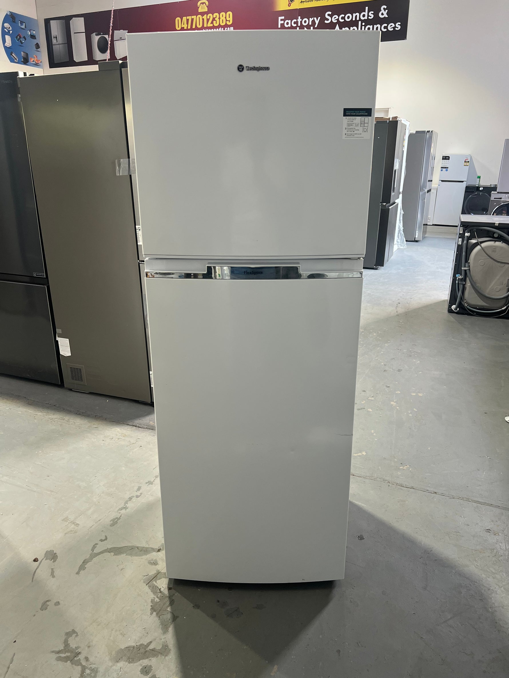 Refurbished Westinghouse 339 Litres Fridge Freezer
