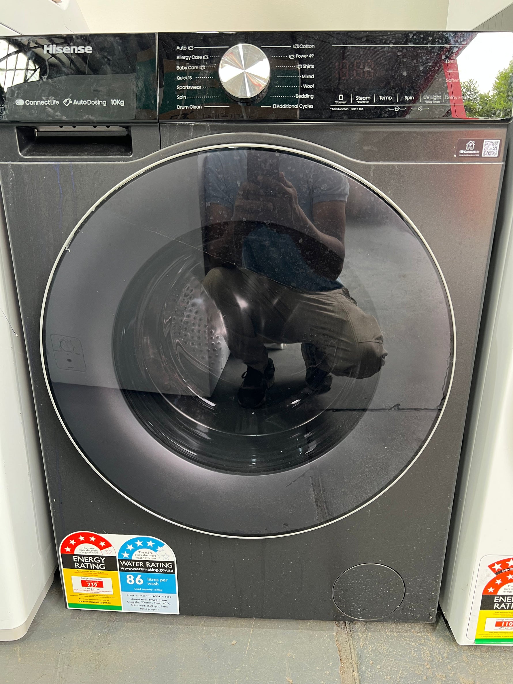 Refurbished Hisense 10kgs washing machine | ADELAIDE