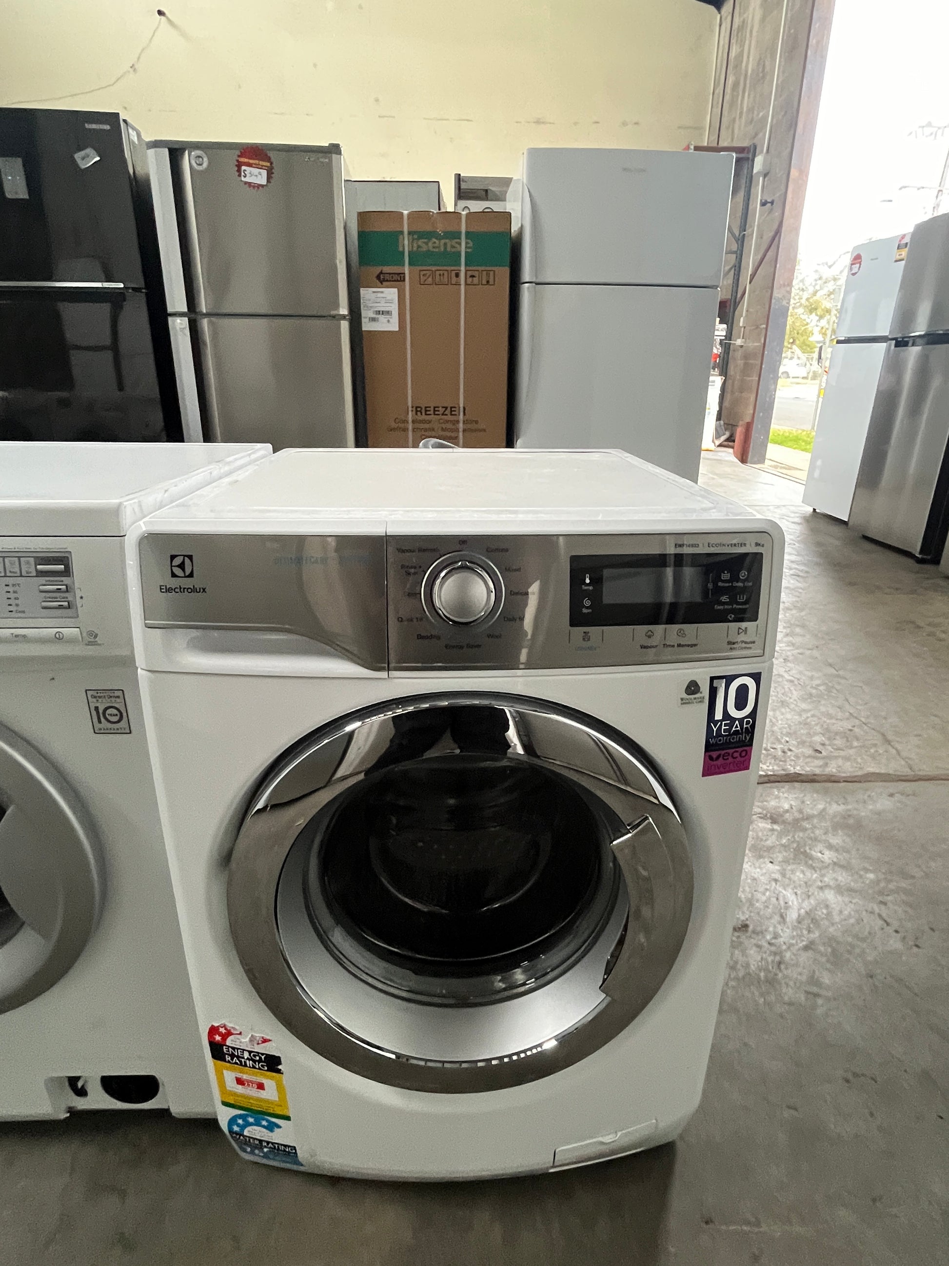 Refurbished Electrolux clothes washer Models EWFI 4923 Load capacity 9.0 kg. | ADELAIDE