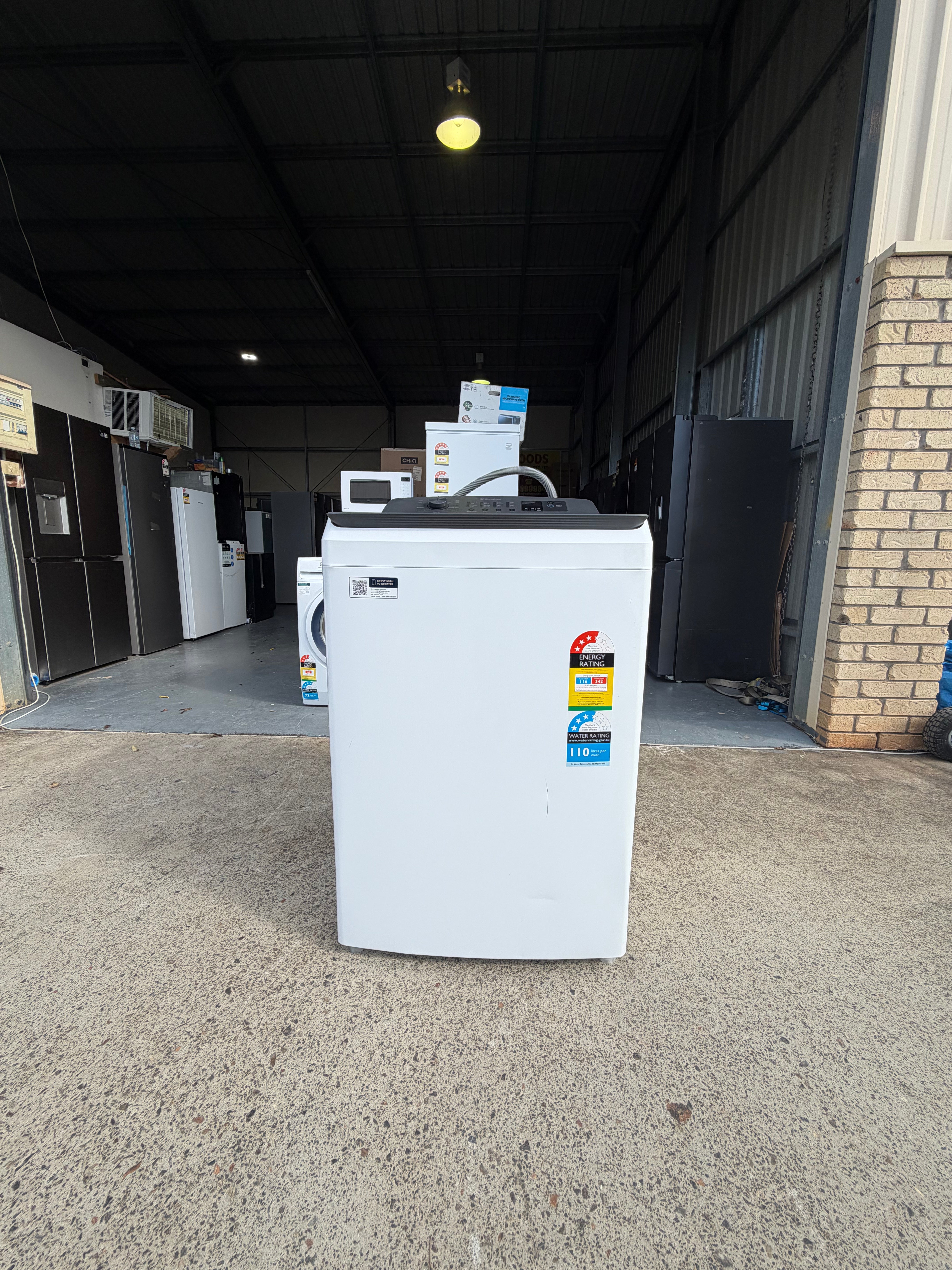 Factory Second Westinghouse 9kg EasyCare Top Load Washing Machine – WWT9084C7WA | BRISBANE
