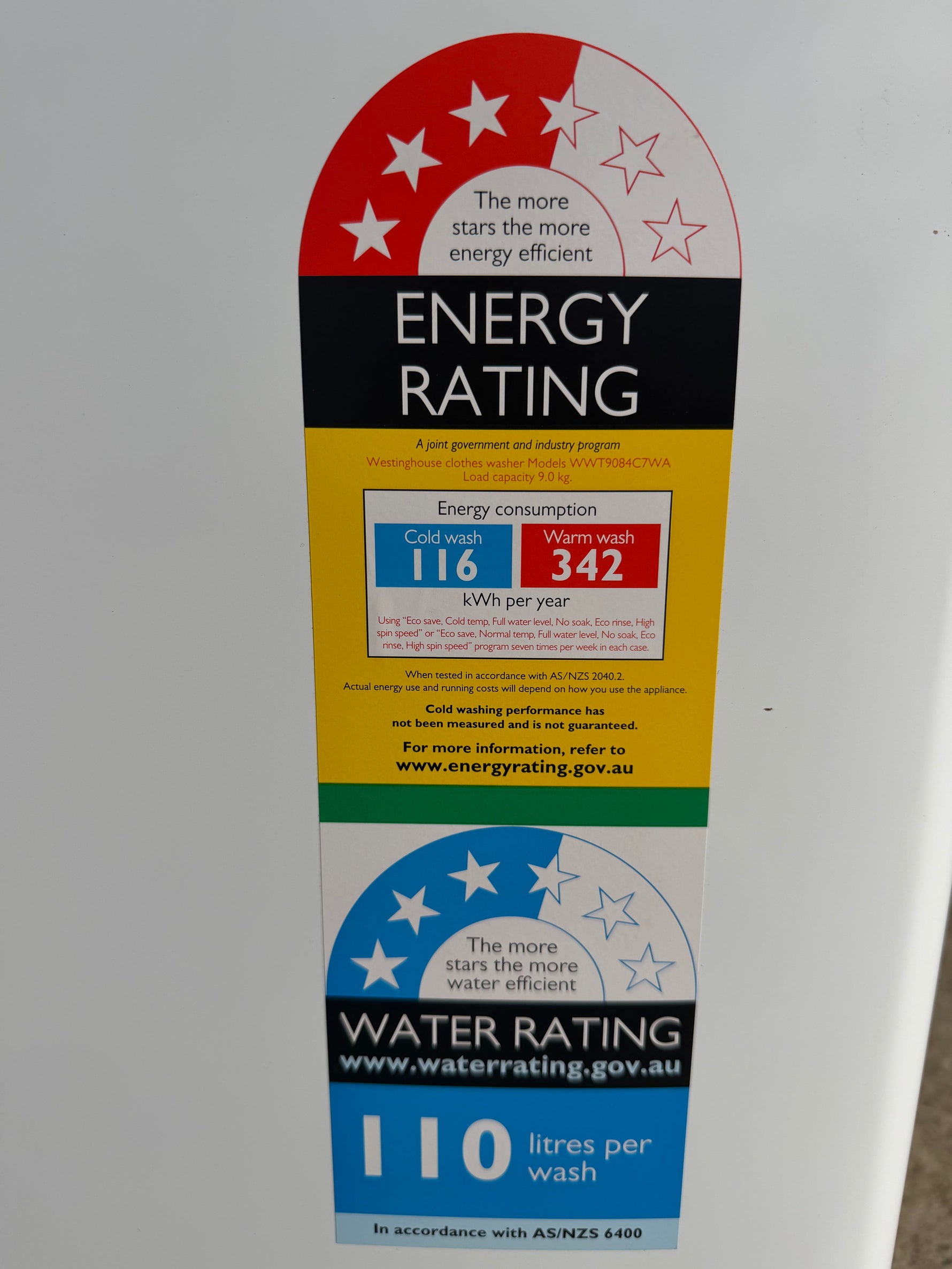 Factory Second Westinghouse 9kg EasyCare Top Load Washing Machine – WWT9084C7WA | BRISBANE