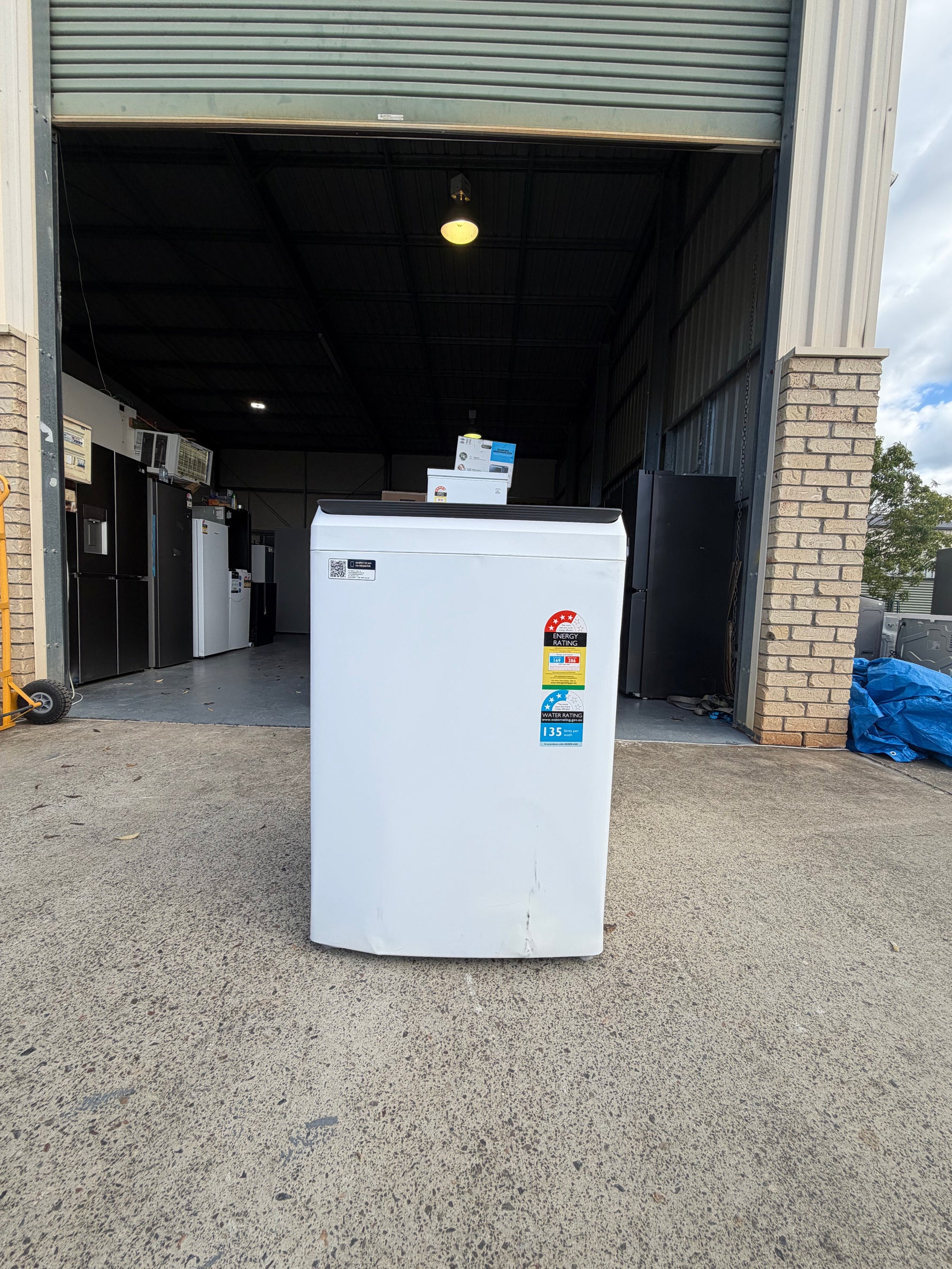 Factory Second Westinghouse 12kg EasyCare Top Load Washing Machine – WWT1284M7WA | BRISBANE
