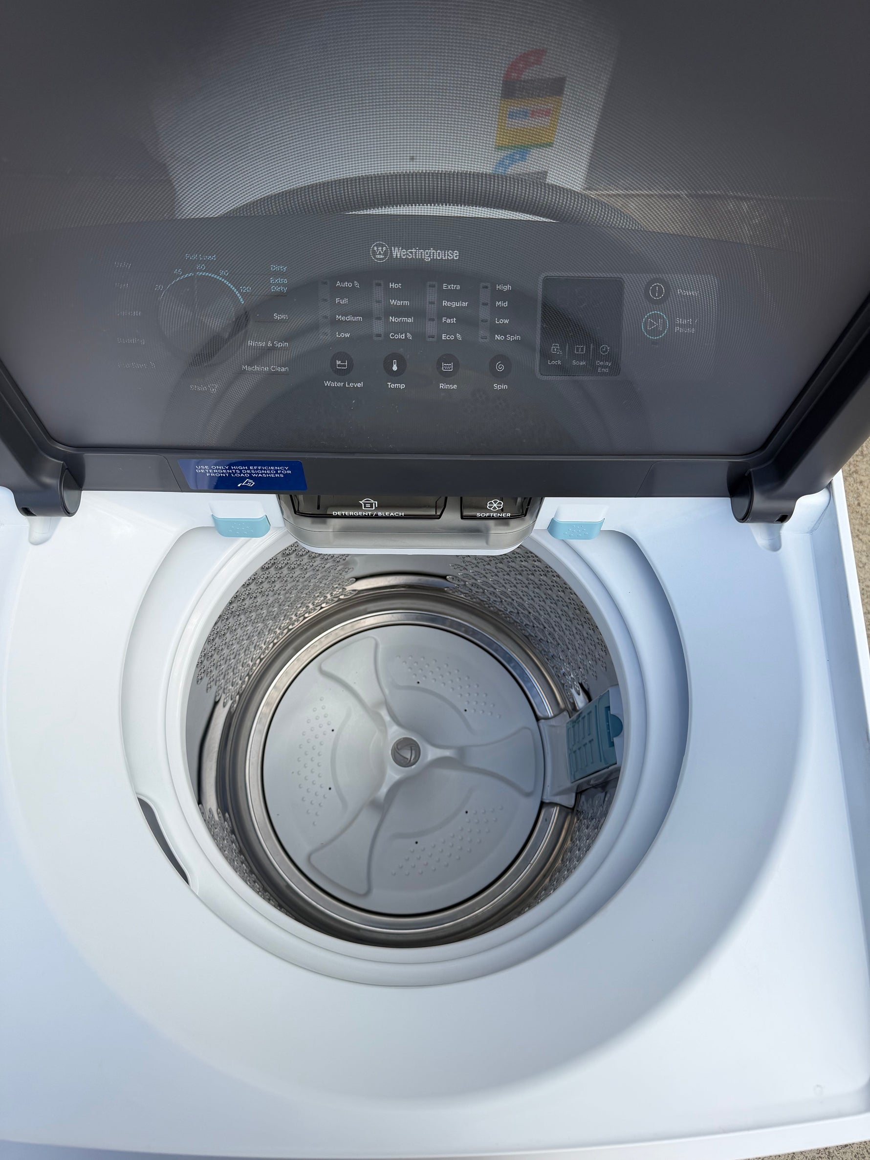 Factory Second Westinghouse 12kg EasyCare Top Load Washing Machine – WWT1284M7WA | BRISBANE