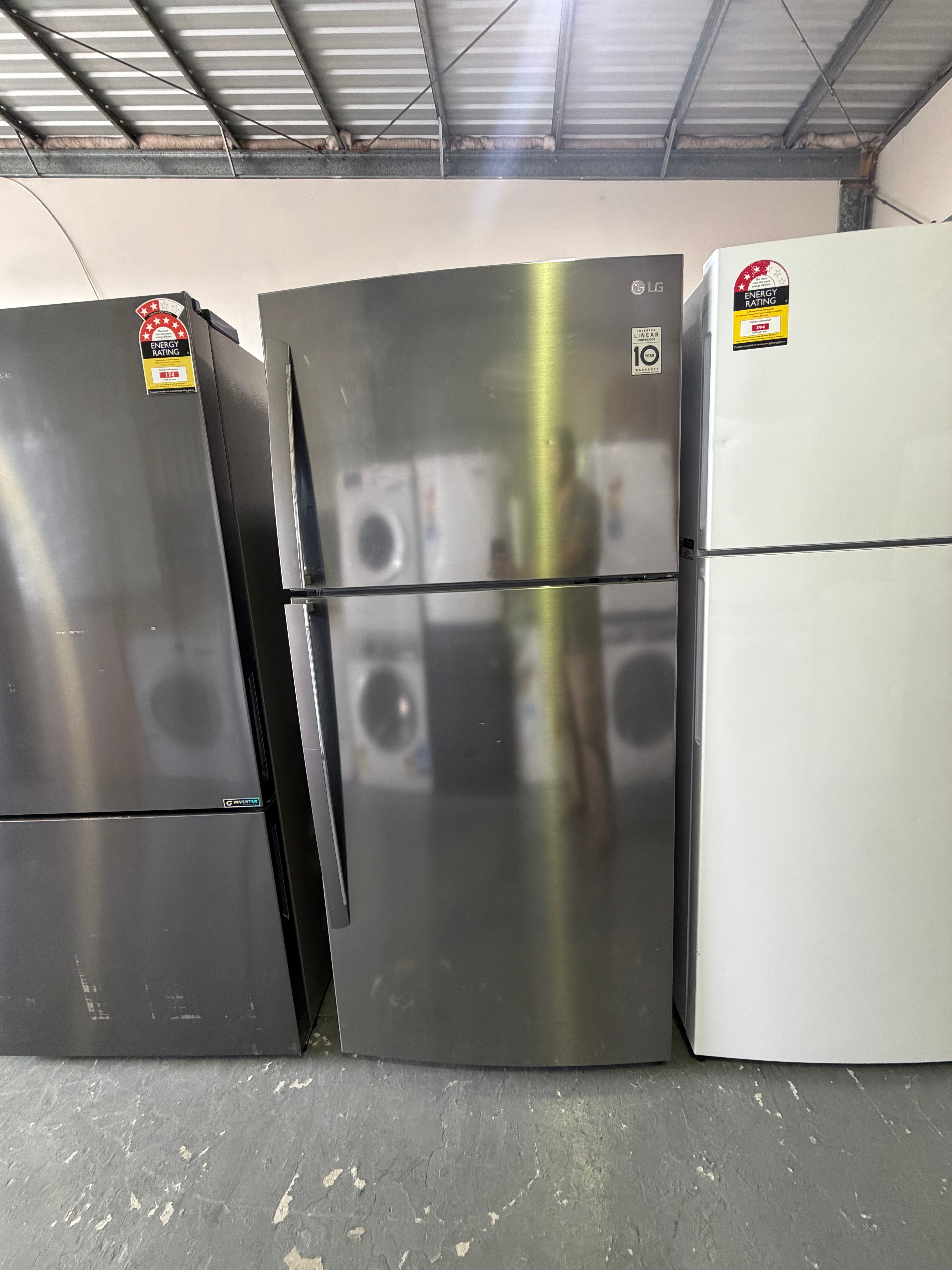 Refurbished LG 506L Top Mount Fridge Stainless Steel – GT-515SDC | BRISBANE
