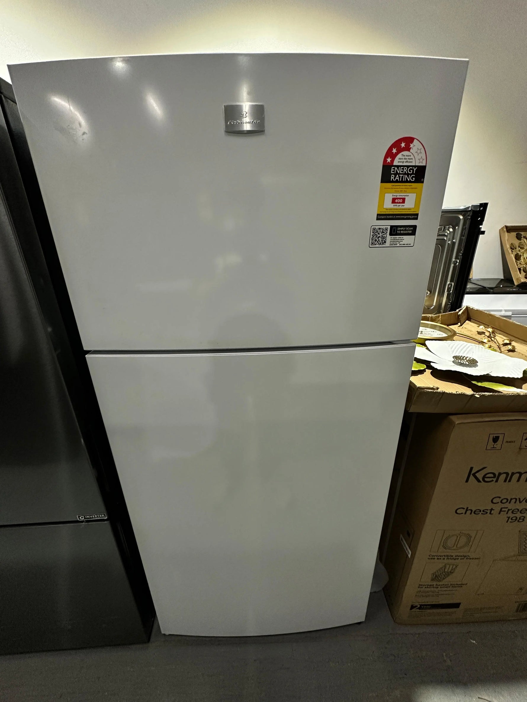 Kelvinator 503L Top Mount Refrigerator Freezer – Near New | ADELAIDE