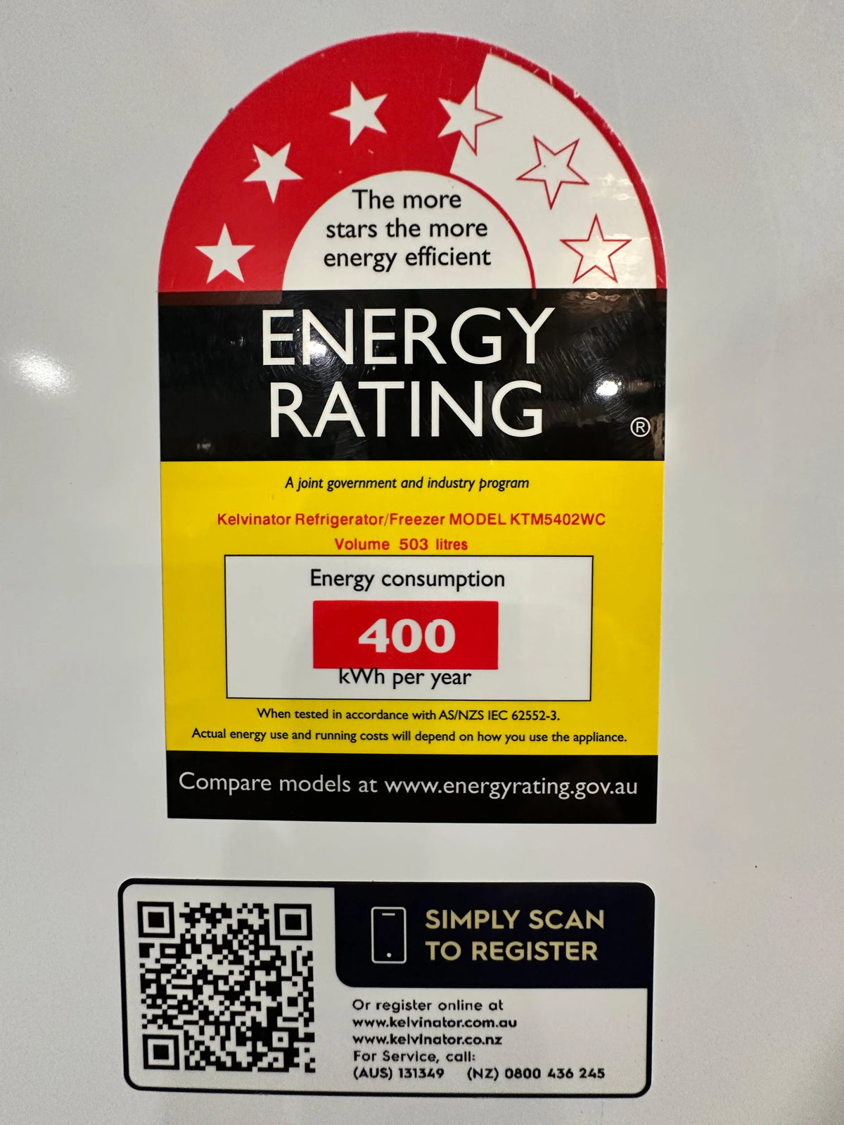 Kelvinator 503L Top Mount Refrigerator – Refurbished | PERTH