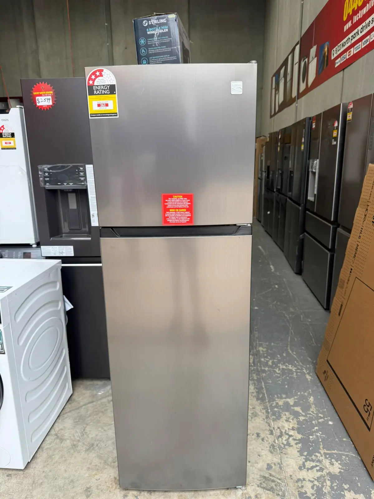 Kenmore 247L Fridge + Hisense 12kg Washer + CHiQ 55" ULED TV Bundle – Factory Second | MELBOURNE