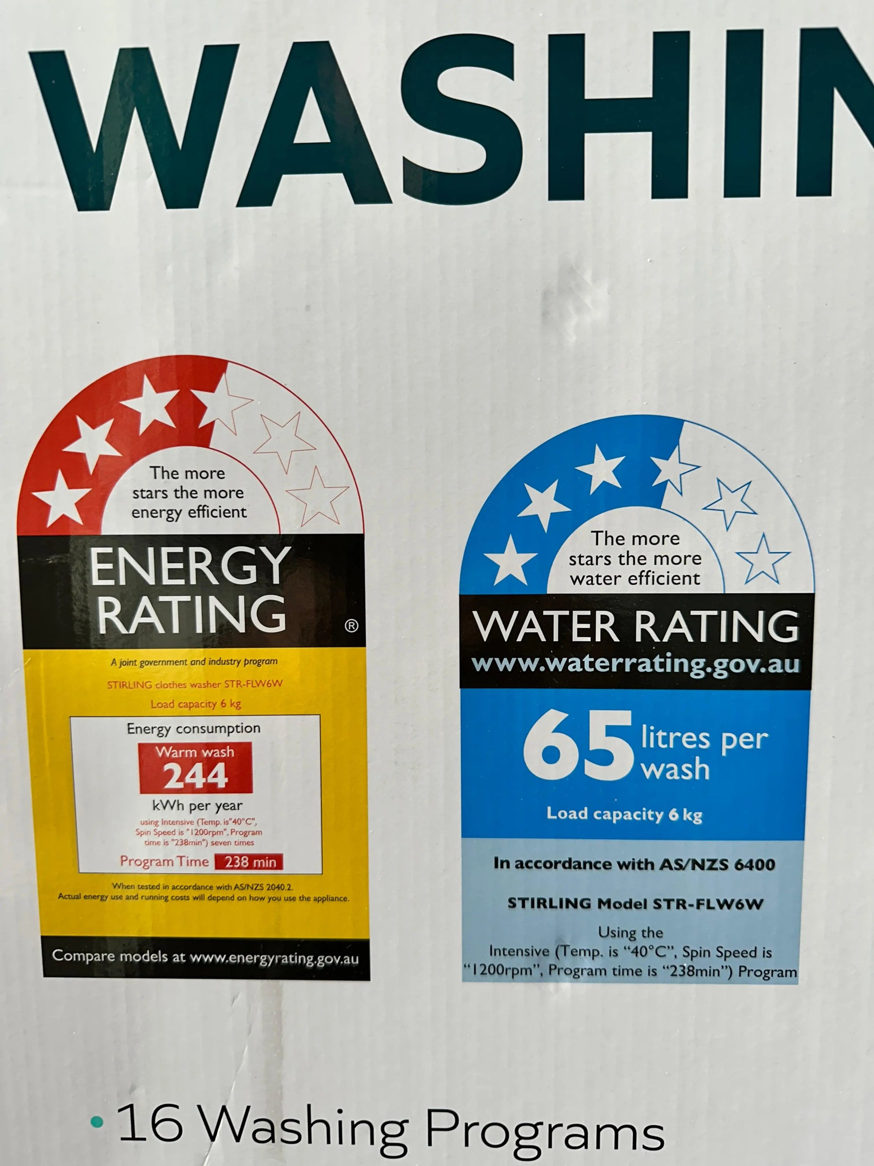 Kenmore 247L Fridge & Stirling 6kg Washing Machine Combo | ADELAIDE