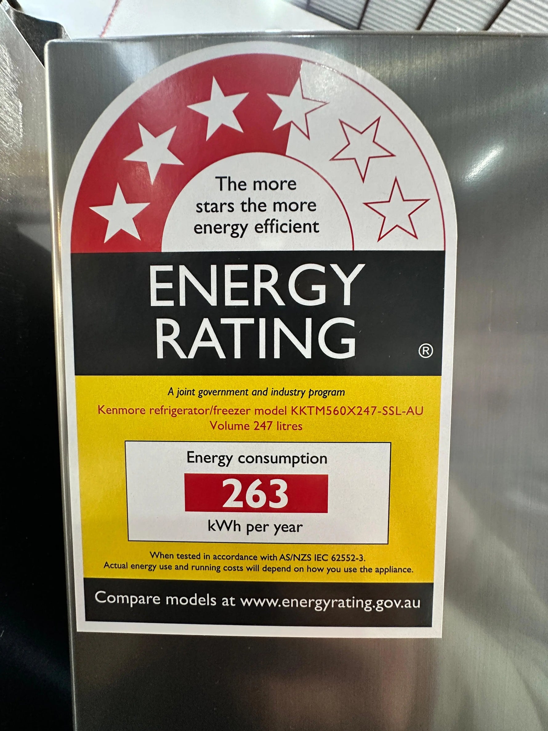 Kenmore 247L Fridge & Stirling 6kg Washing Machine Combo | ADELAIDE