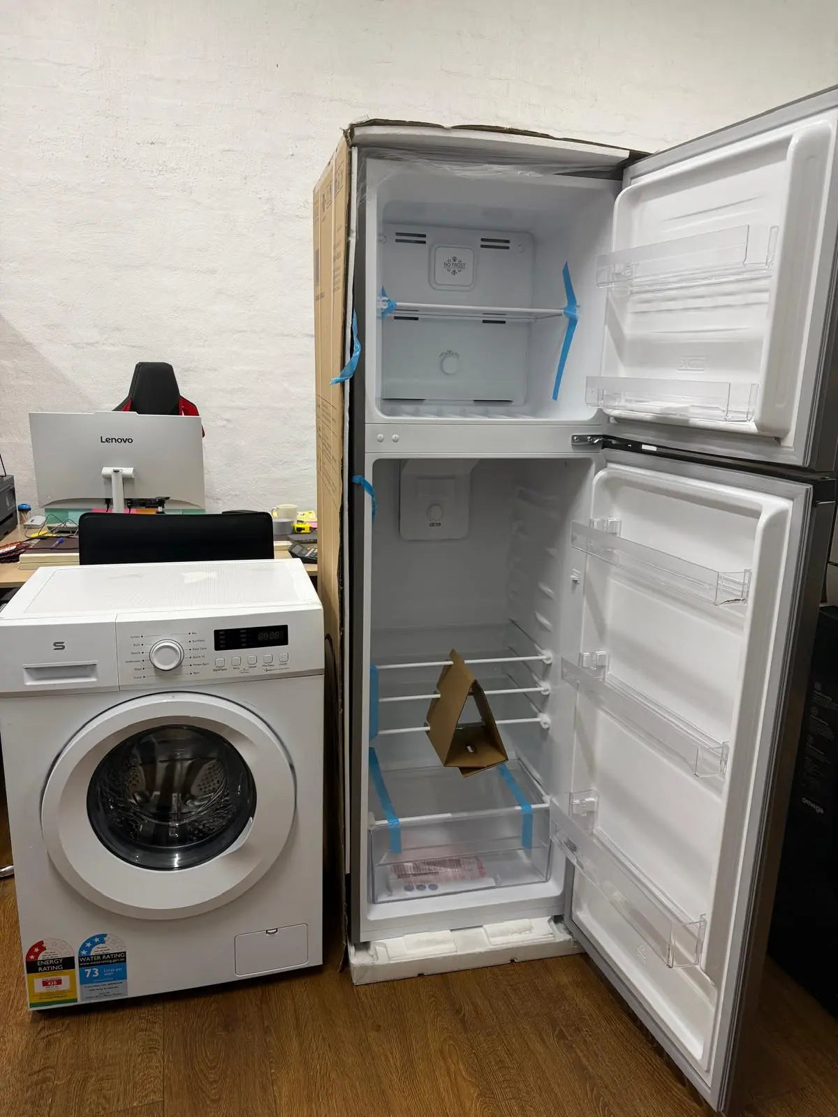 Kenmore 247L Top Mount Fridge + Seiki 6kg Front Load Washing Machine Combo | RESERVOIR