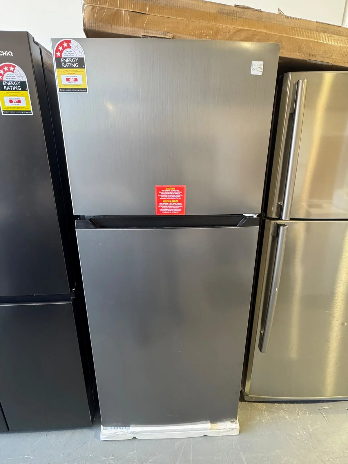 Kenmore 498L Stainless Steel Top Mount Fridge Freezer – Brand New | Lucky white goods