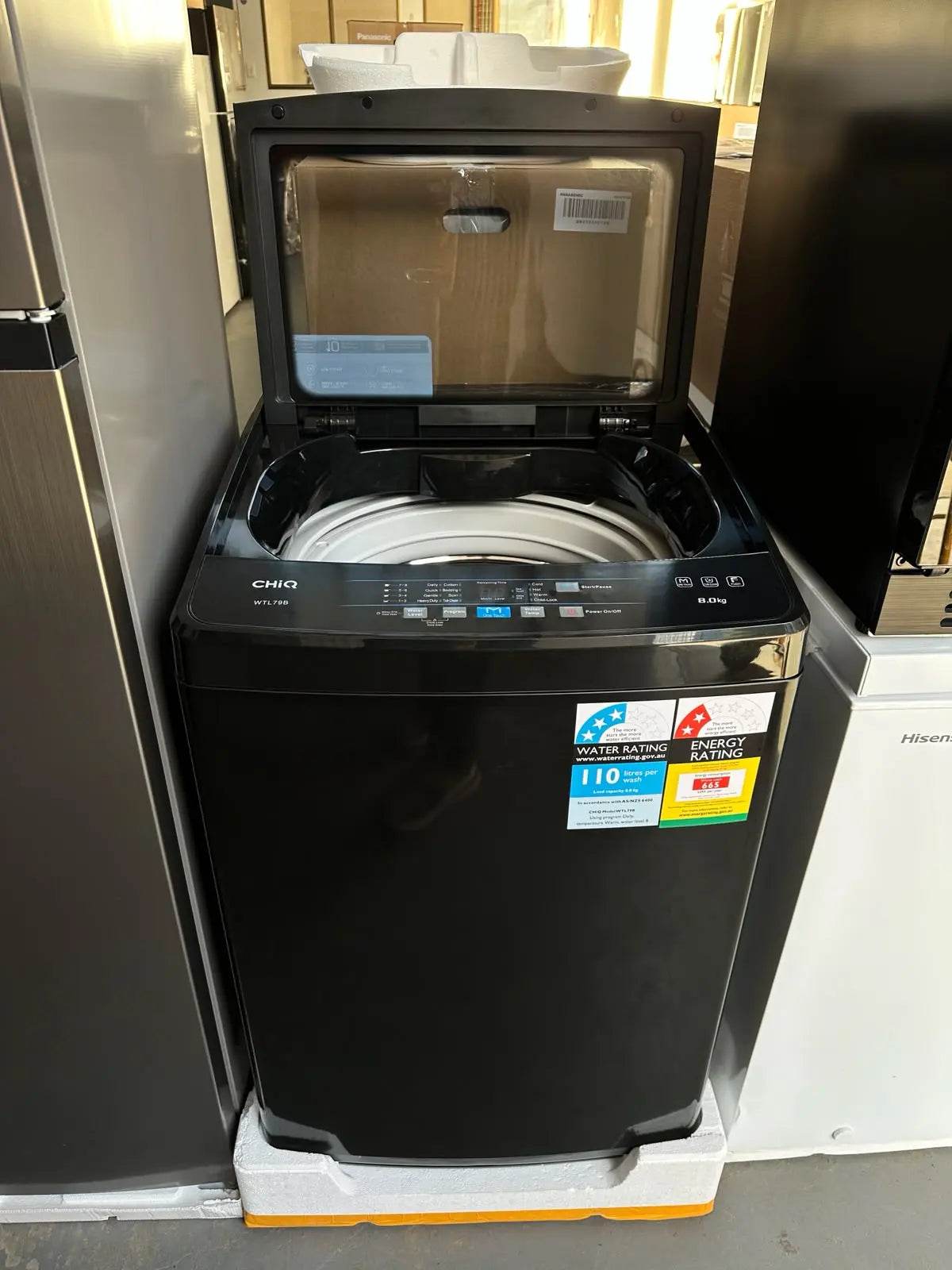 Kenmore 508L French Door Fridge Freezer + CHiQ 8kg Top Load Washing Machine – Brand New Warranty Package