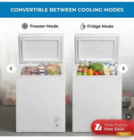 Kenmore 99L Chest Freezer KKCF99L-W-AU – Brand New-2 year warranty | BRISBANE