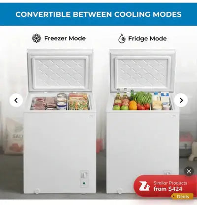 Kenmore 99L Chest Freezer KKCF99L-W-AU – Brand New-2 year warranty | BRISBANE