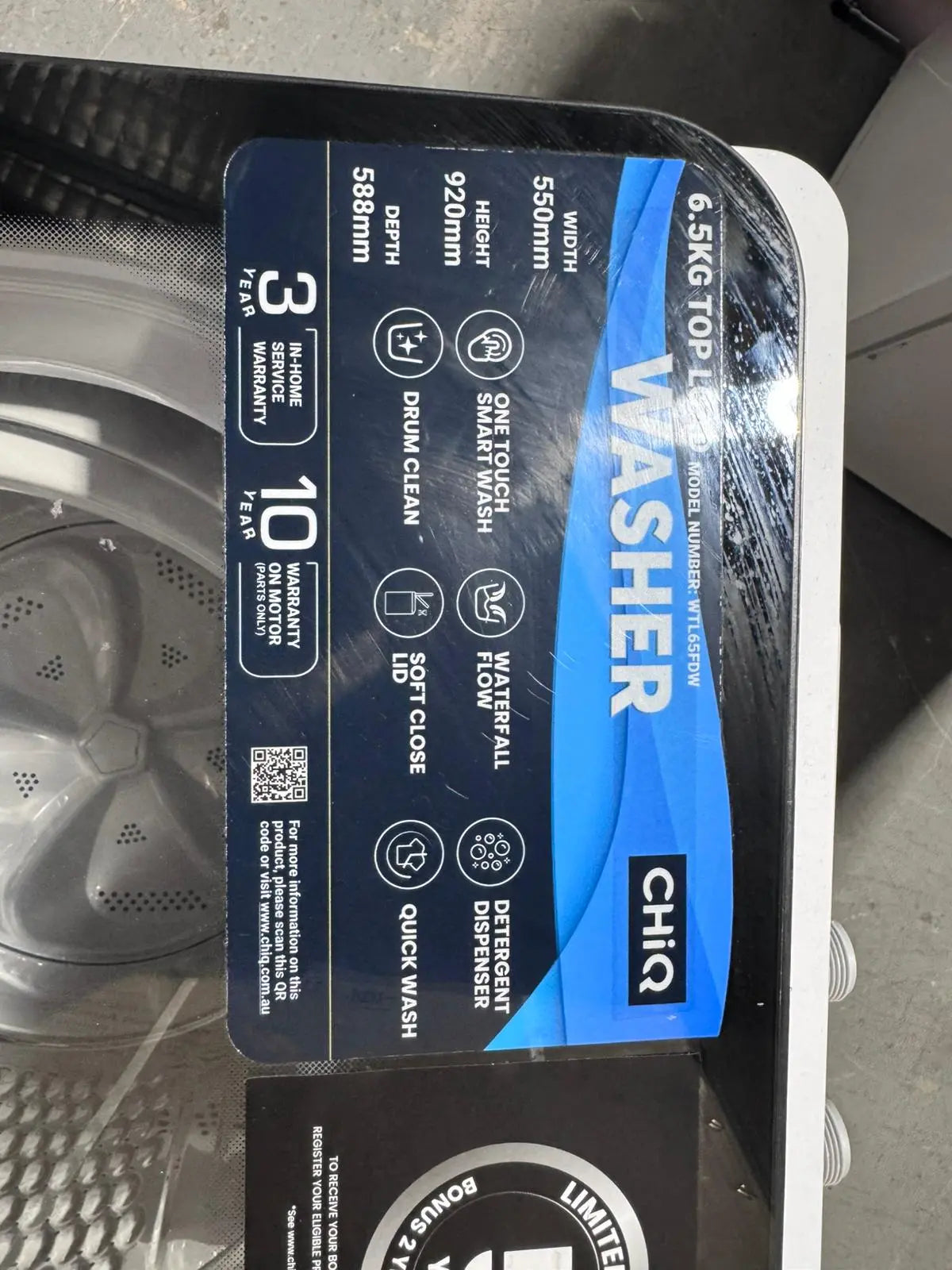 Kenmore Fridge + CHiQ 8kg Washer Package | PERTH