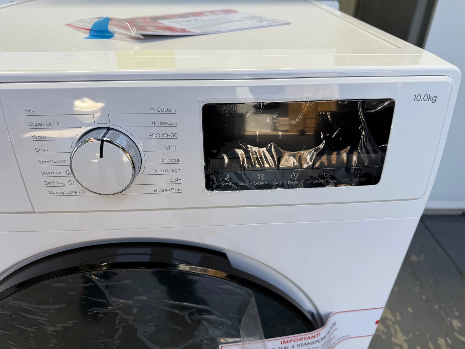 Kogan 10kg Front Load Washing Machine – Factory Seconds | KATFWASH10A | MELBOURNE
