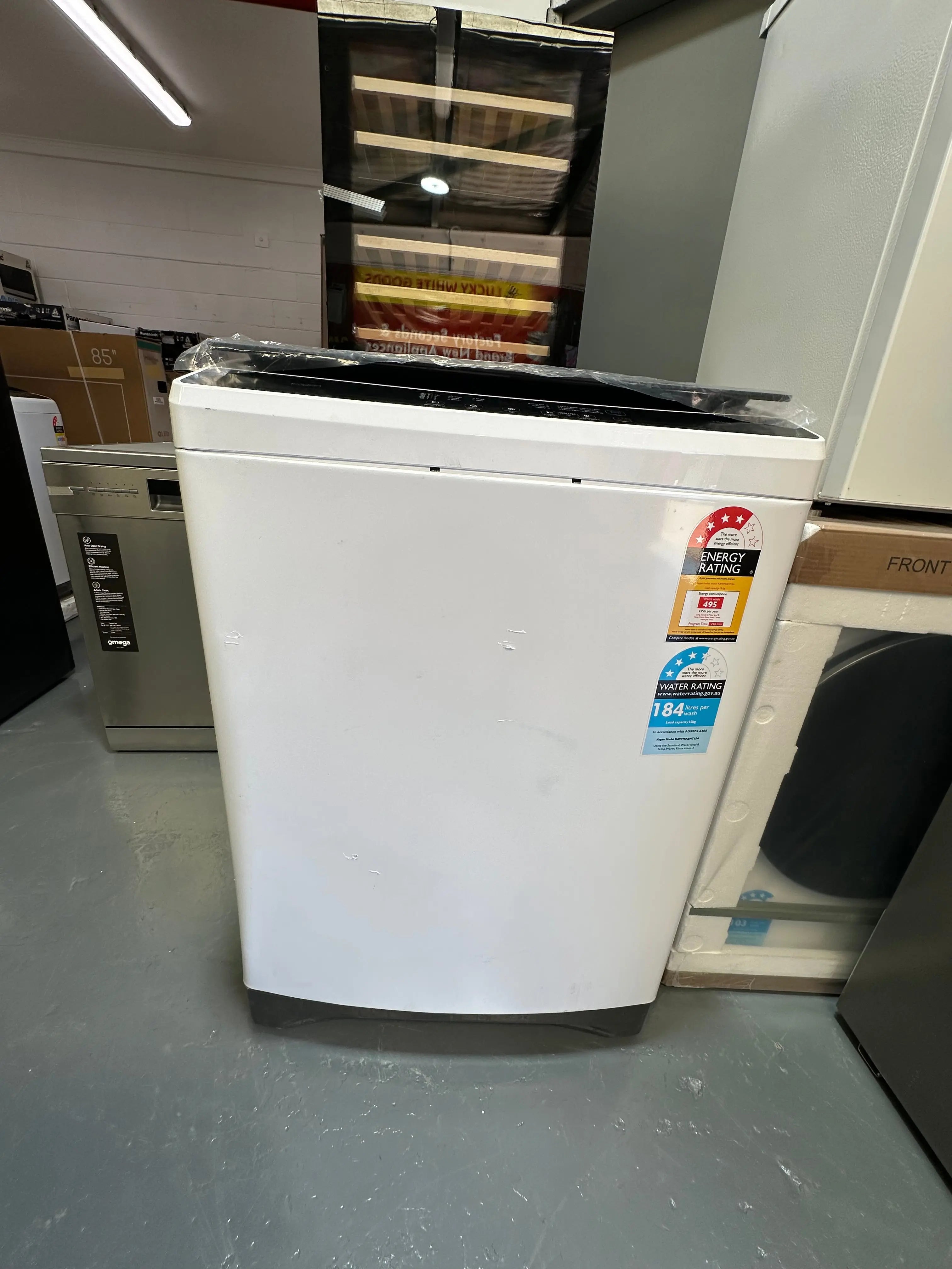 Kogan 15kg Top Load Washing Machine (White) | SYDNEY