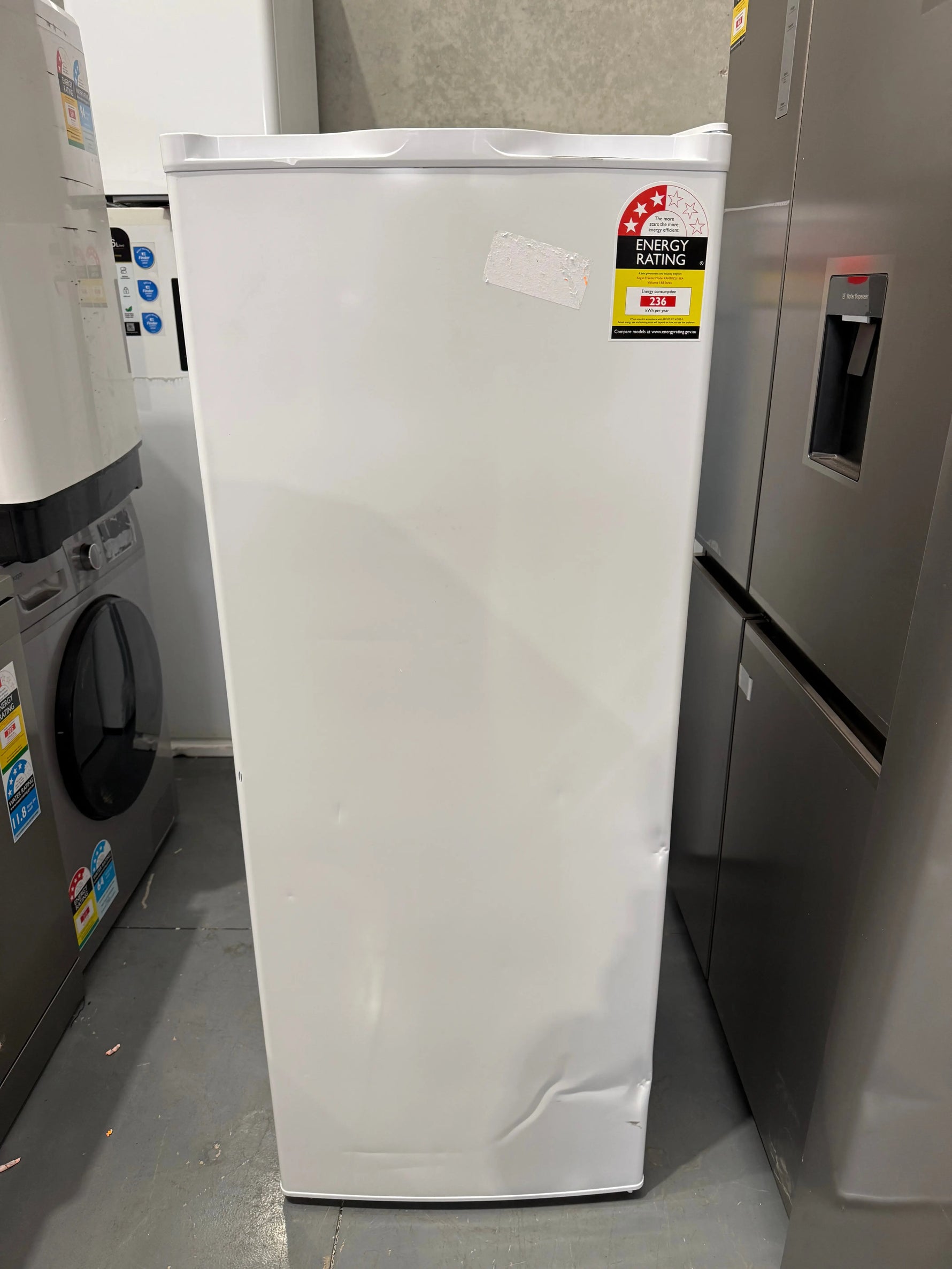 Kogan 168L Upright Freezer – Factory Seconds | MELBOURNE