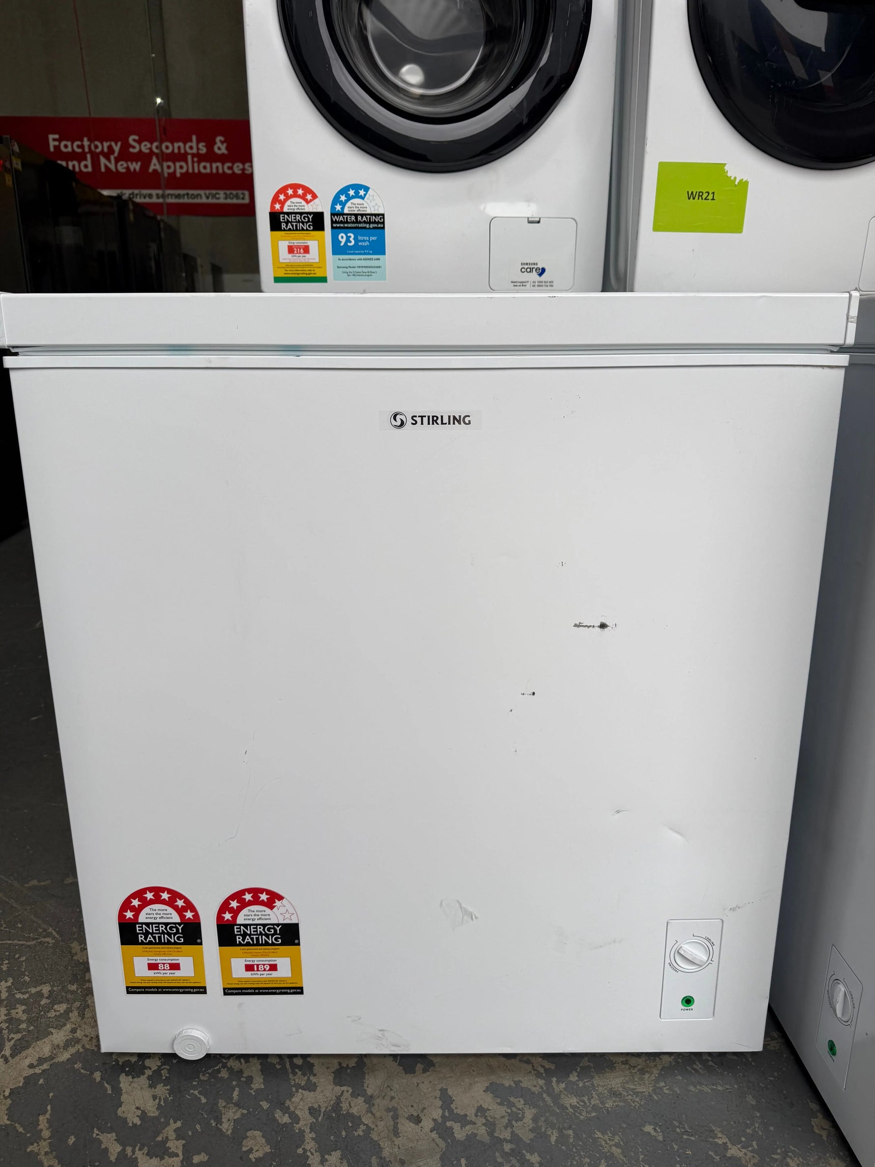 Kogan 198L Chest Freezer – Factory Seconds | MELBOURNE