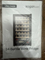 Kogan 34 Bottle Dual Zone Wine Fridge – Factory Second | RESERVOIR