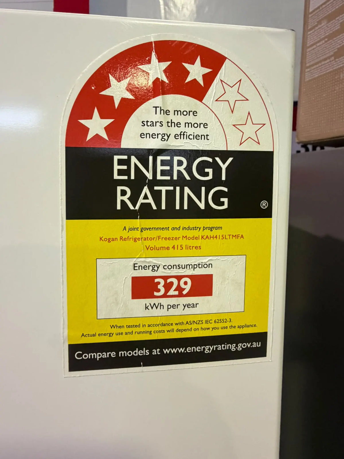 Kogan 415L Top Mount Refrigerator – Refurbished | BRISBANE