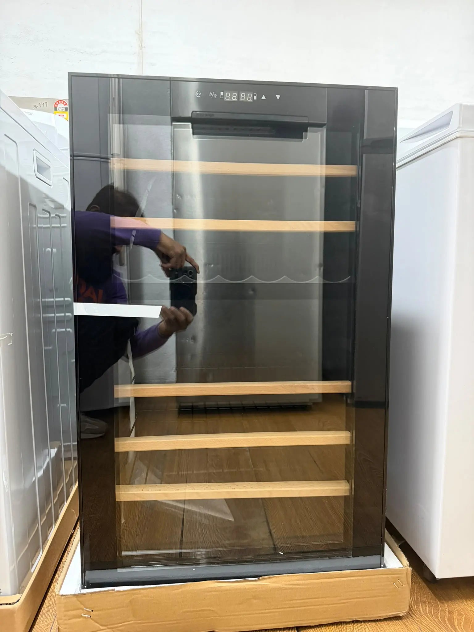 Kogan 52 Bottle Dual Zone Wine Fridge – Factory Second | RESERVOIR