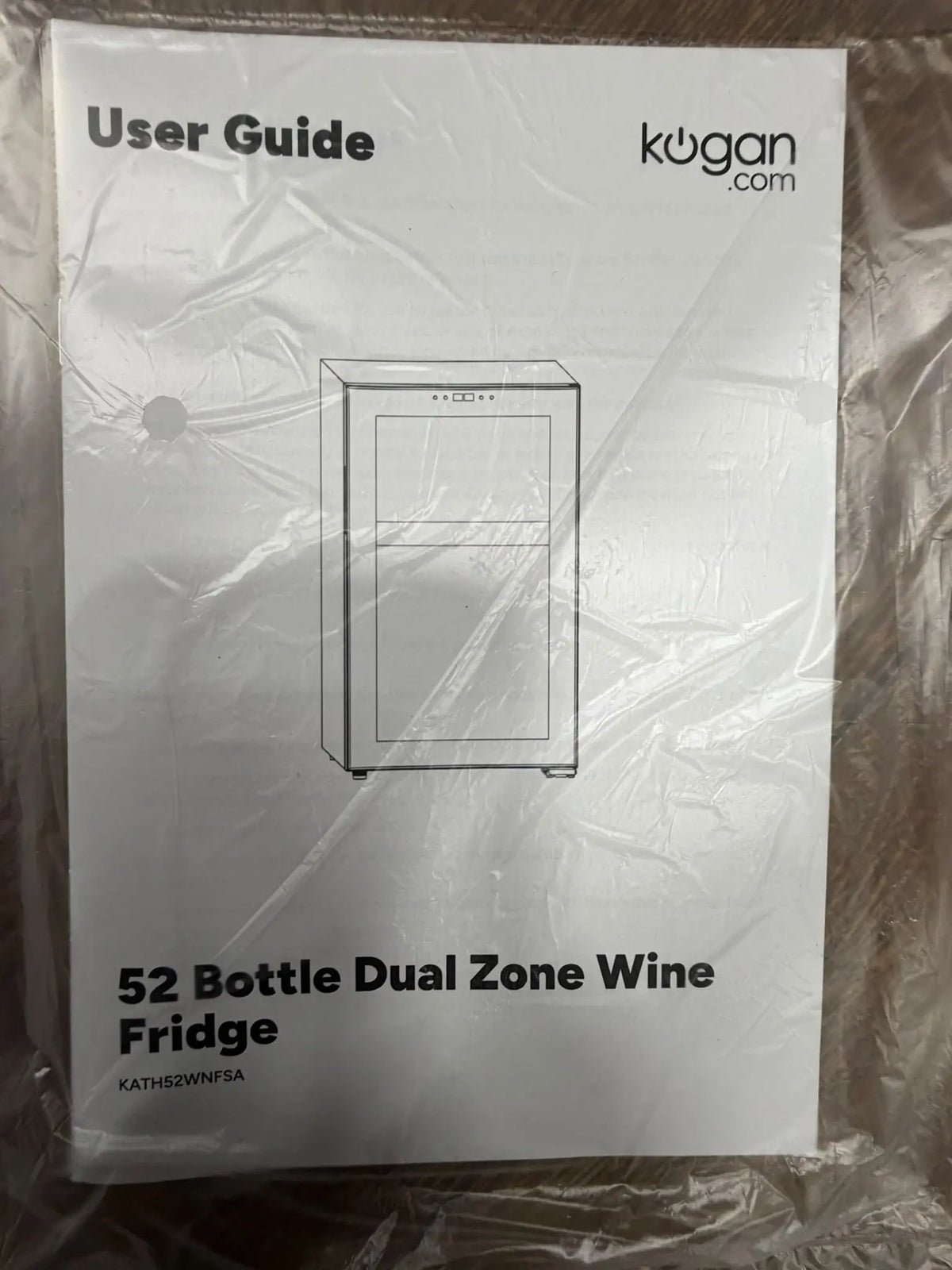 Kogan 52 Bottle Dual Zone Wine Fridge – Factory Second | RESERVOIR
