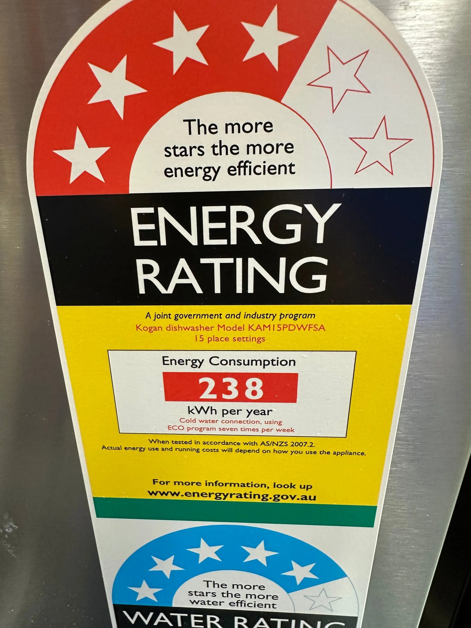 Kogan 60cm Freestanding Dishwasher (15 Place, Stainless Steel) | SYDNEY