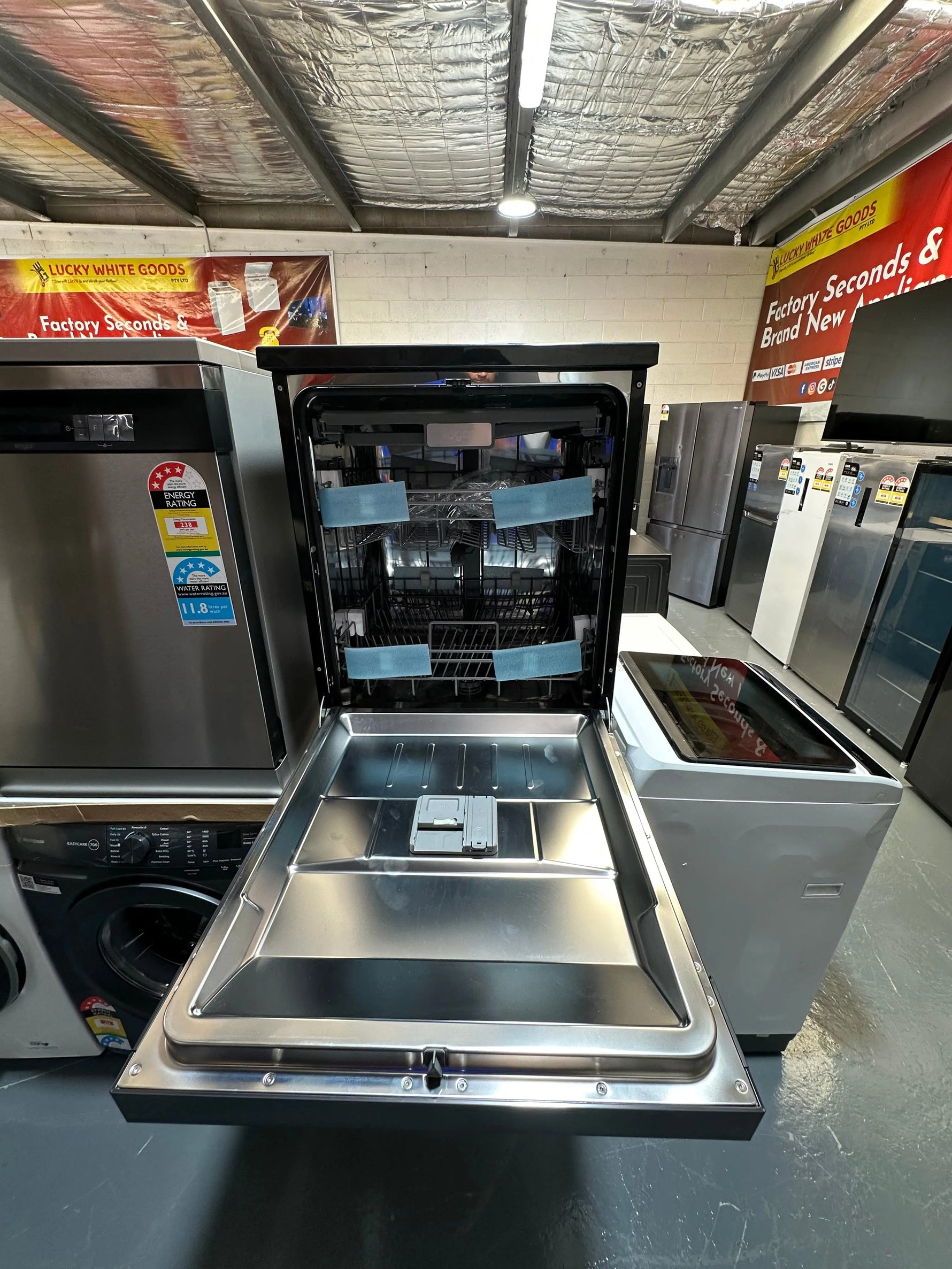 Kogan 60cm Freestanding Dishwasher (15 Place, Stainless Steel) | SYDNEY