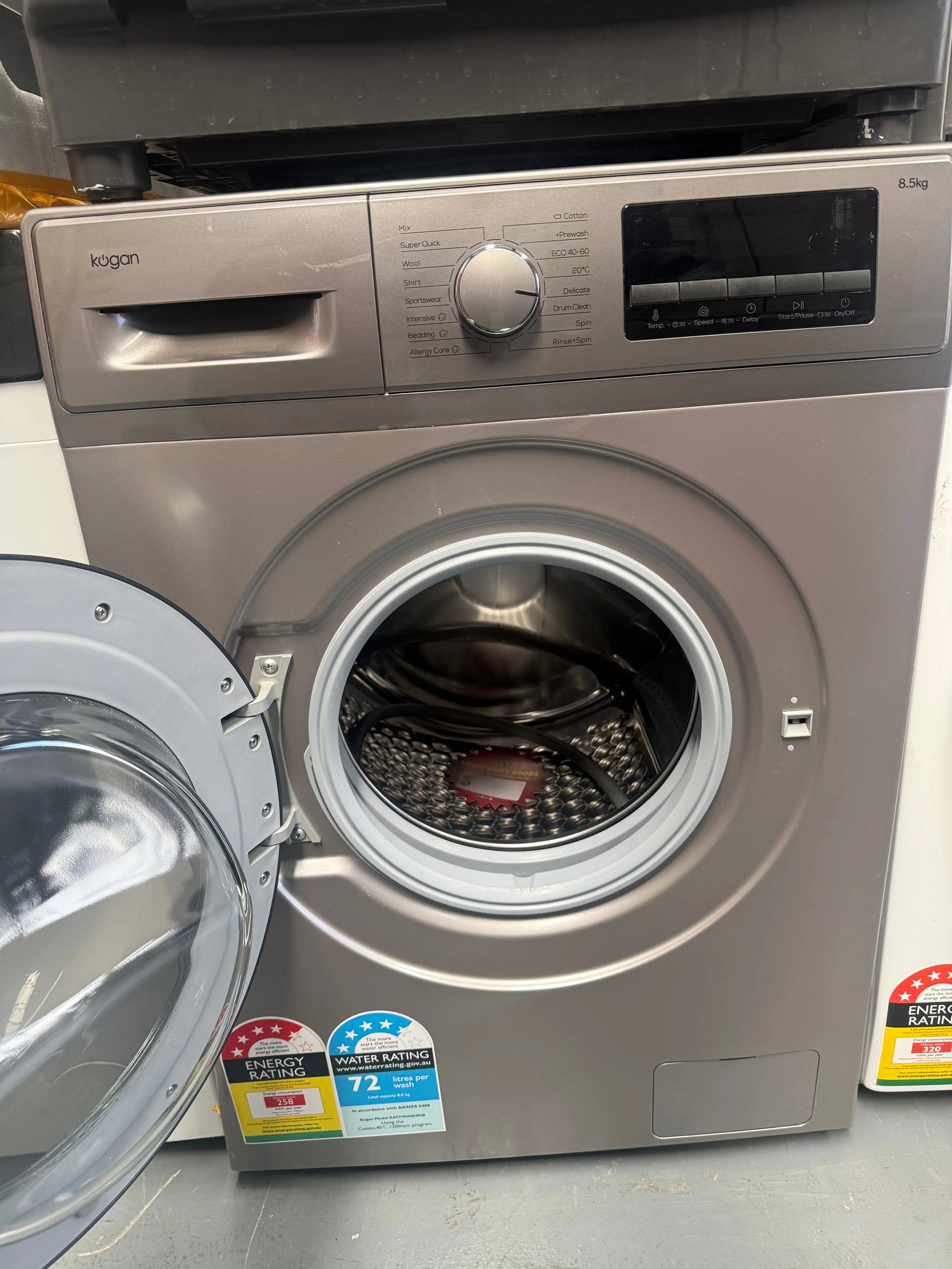 Kogan 8.5kg Front Load Washing Machine – Refurbished | MELBOURNE
