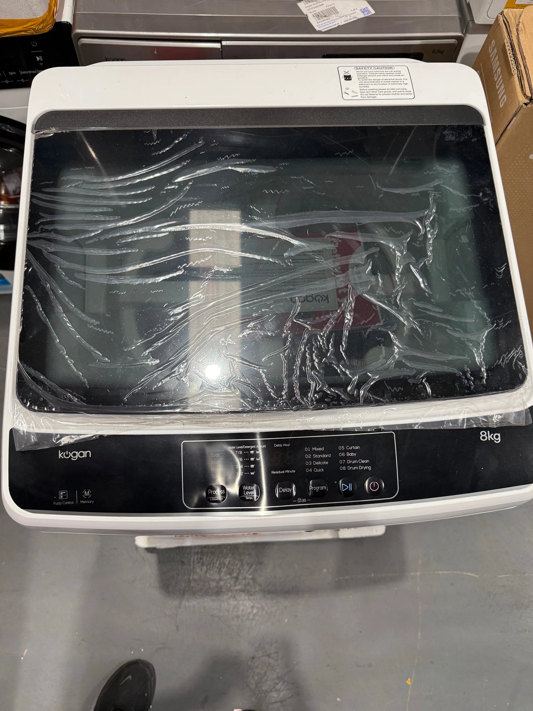 Kogan 8kg Top Load Washing Machine – Factory Seconds | KATTLWASH8A | MELBOURNE