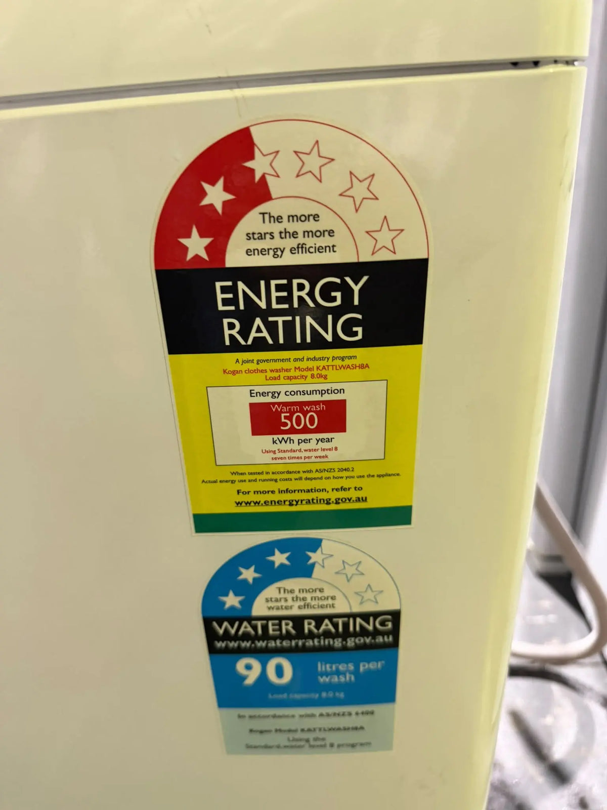 Kogan 8kg Top Load Washing Machine – Refurbished | BRISBANE