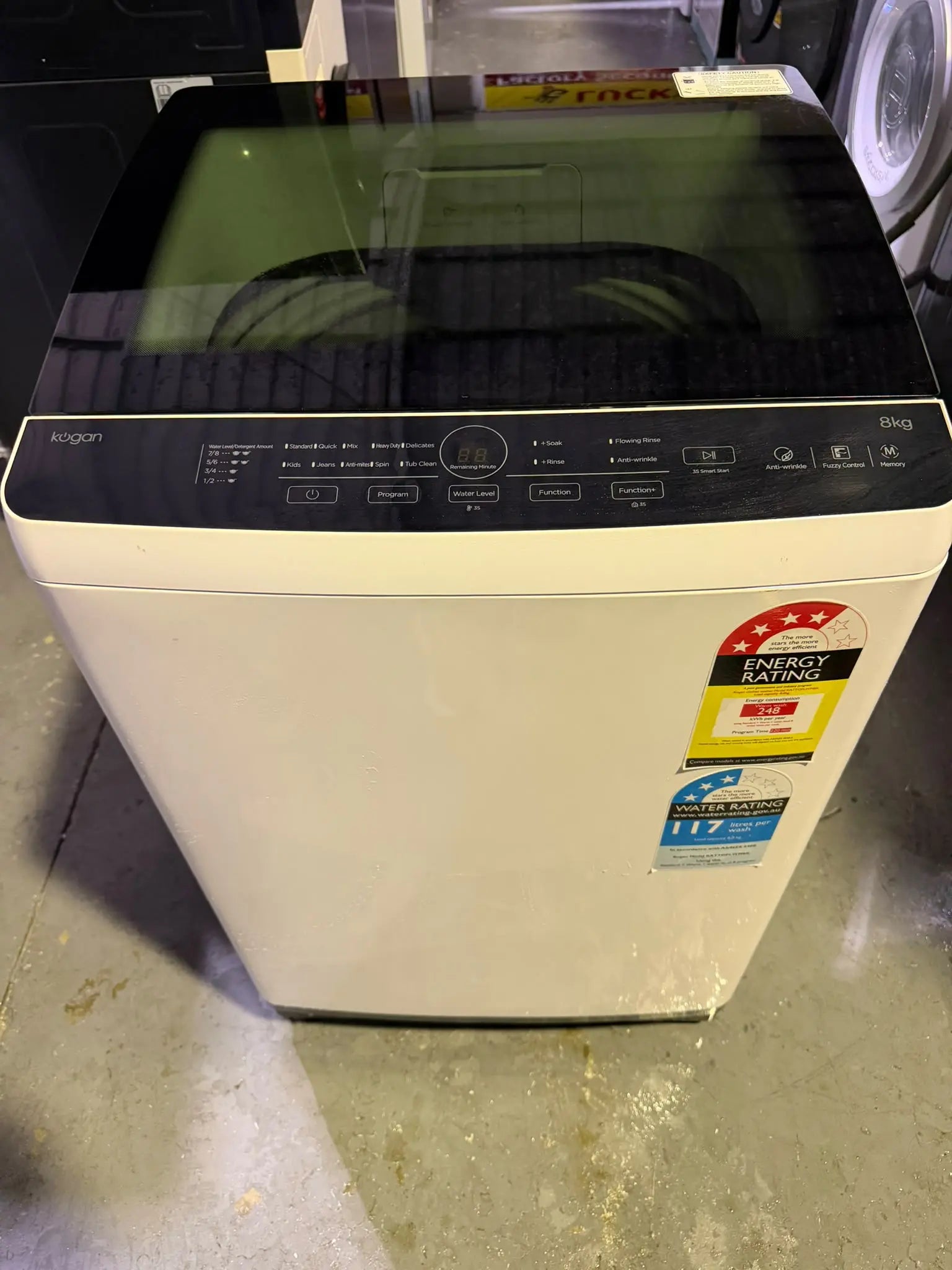 Kogan 8kg Top Load Washing Machine – Refurbished | BRISBANE