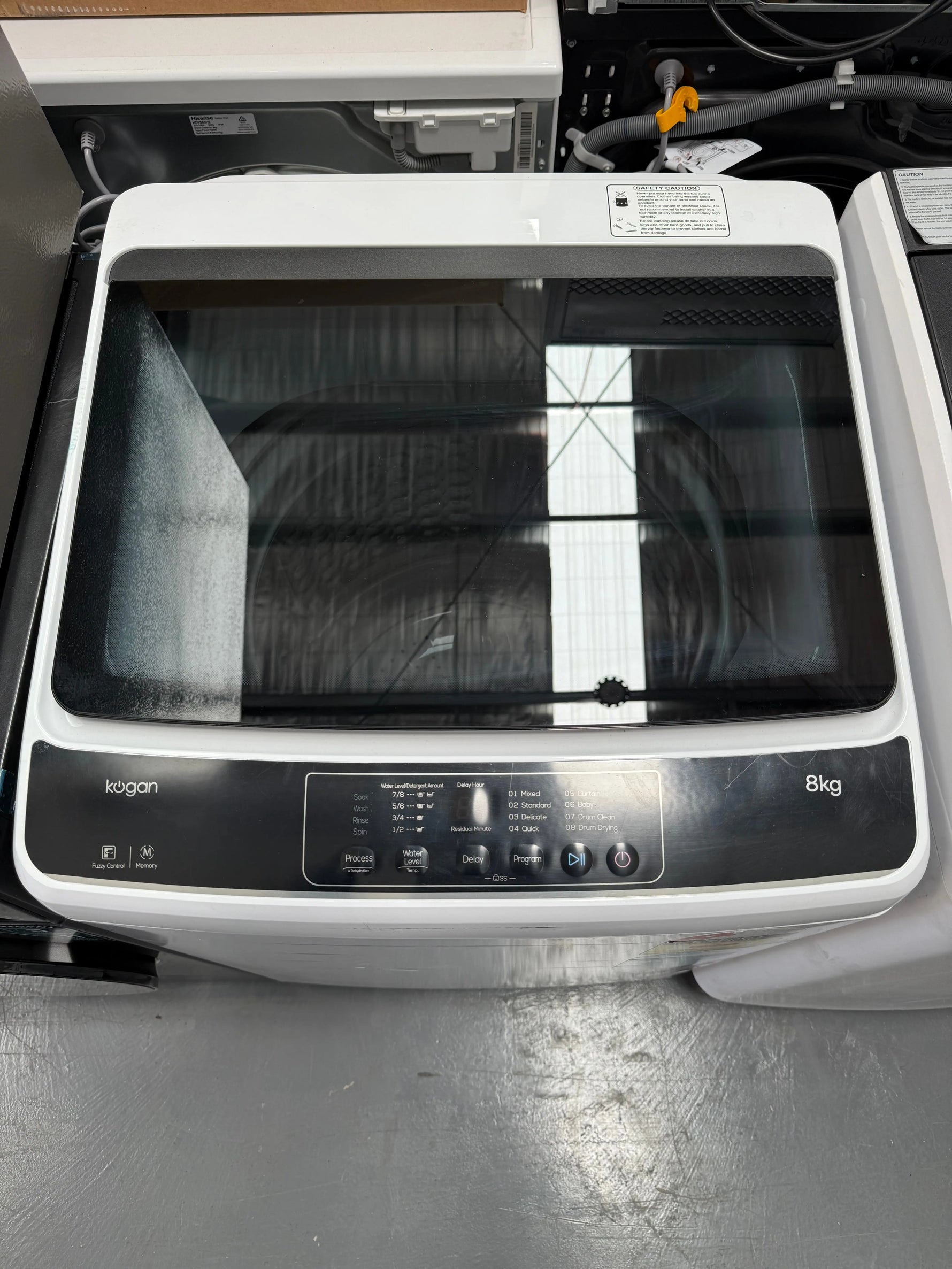 Kogan 8kg Top Load Washing Machine – Refurbished | KATTLWASH8A | MELBOURNE