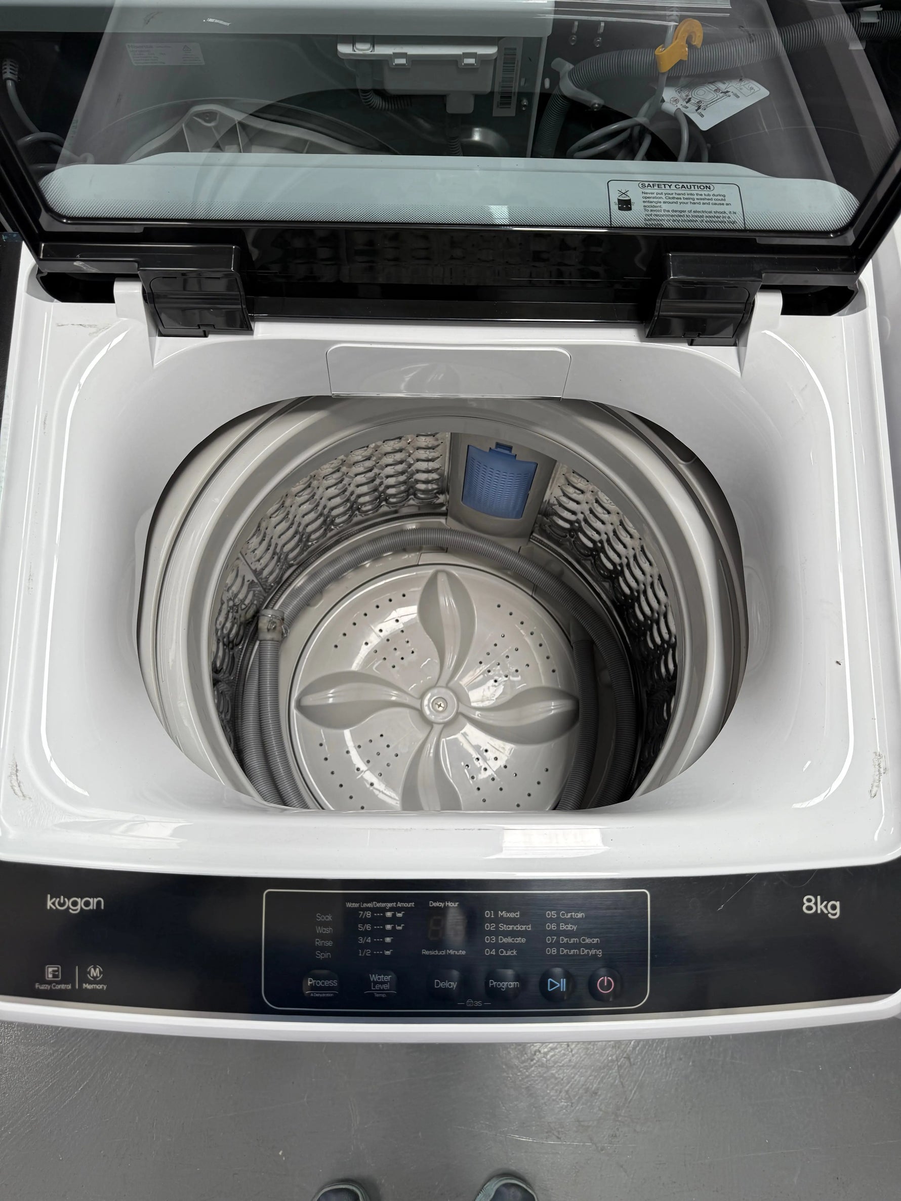 Kogan 8kg Top Load Washing Machine – Refurbished | KATTLWASH8A | MELBOURNE