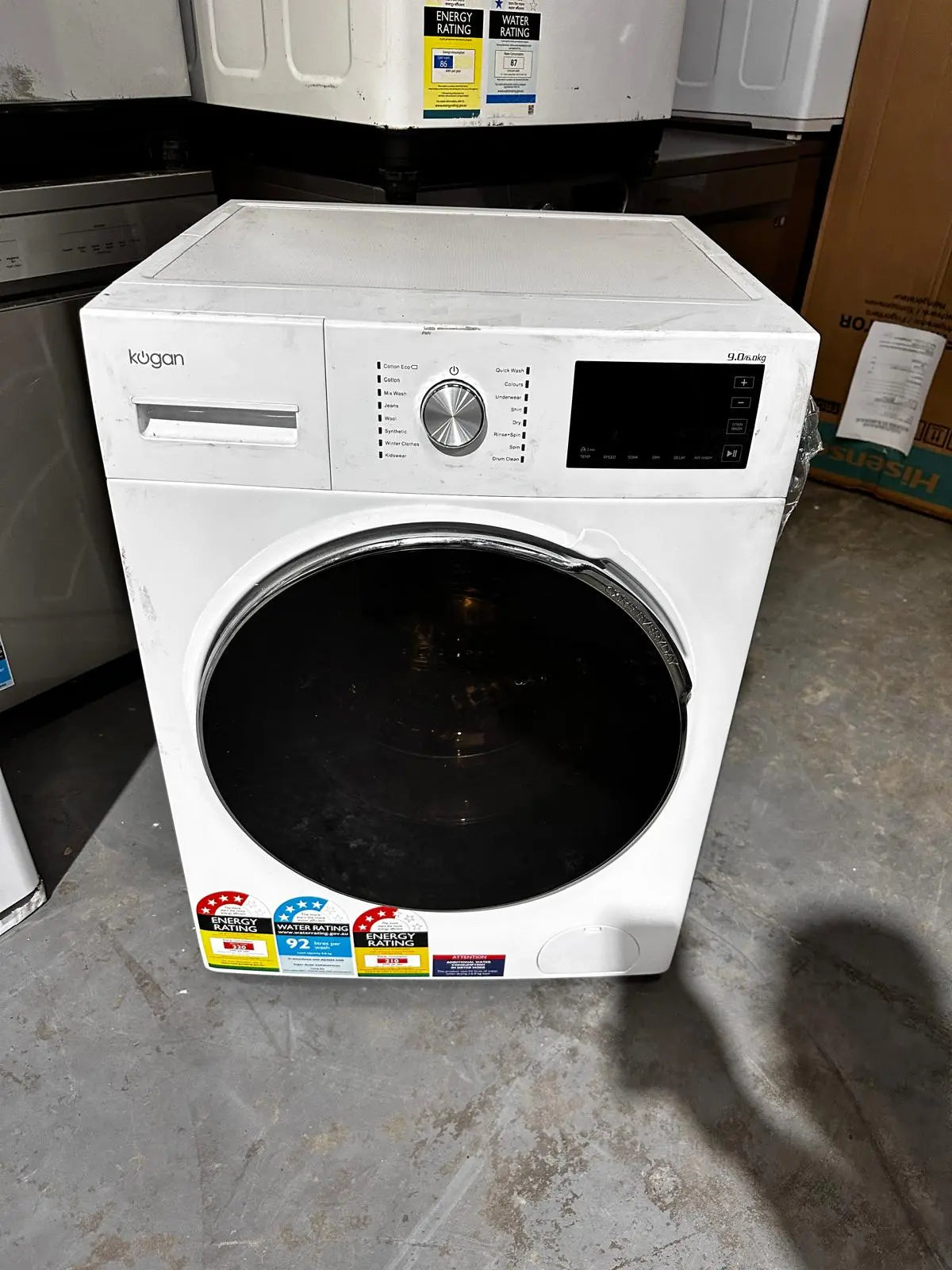 Kogan 9/6kg Washer Dryer Combo – Refurbished | ADELAIDE