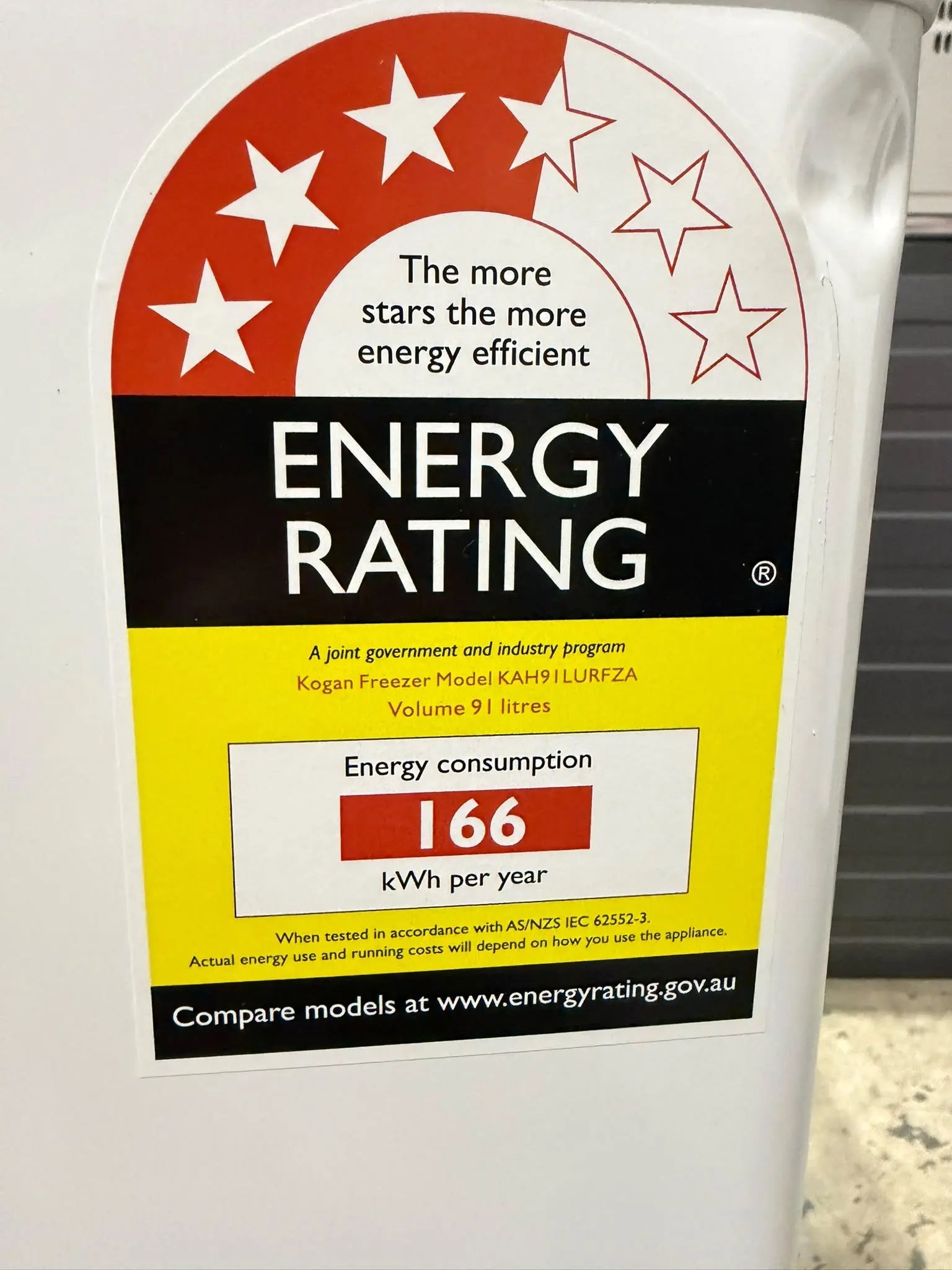 Kogan 91L Upright Freezer – Factory Second | MELBOURNE
