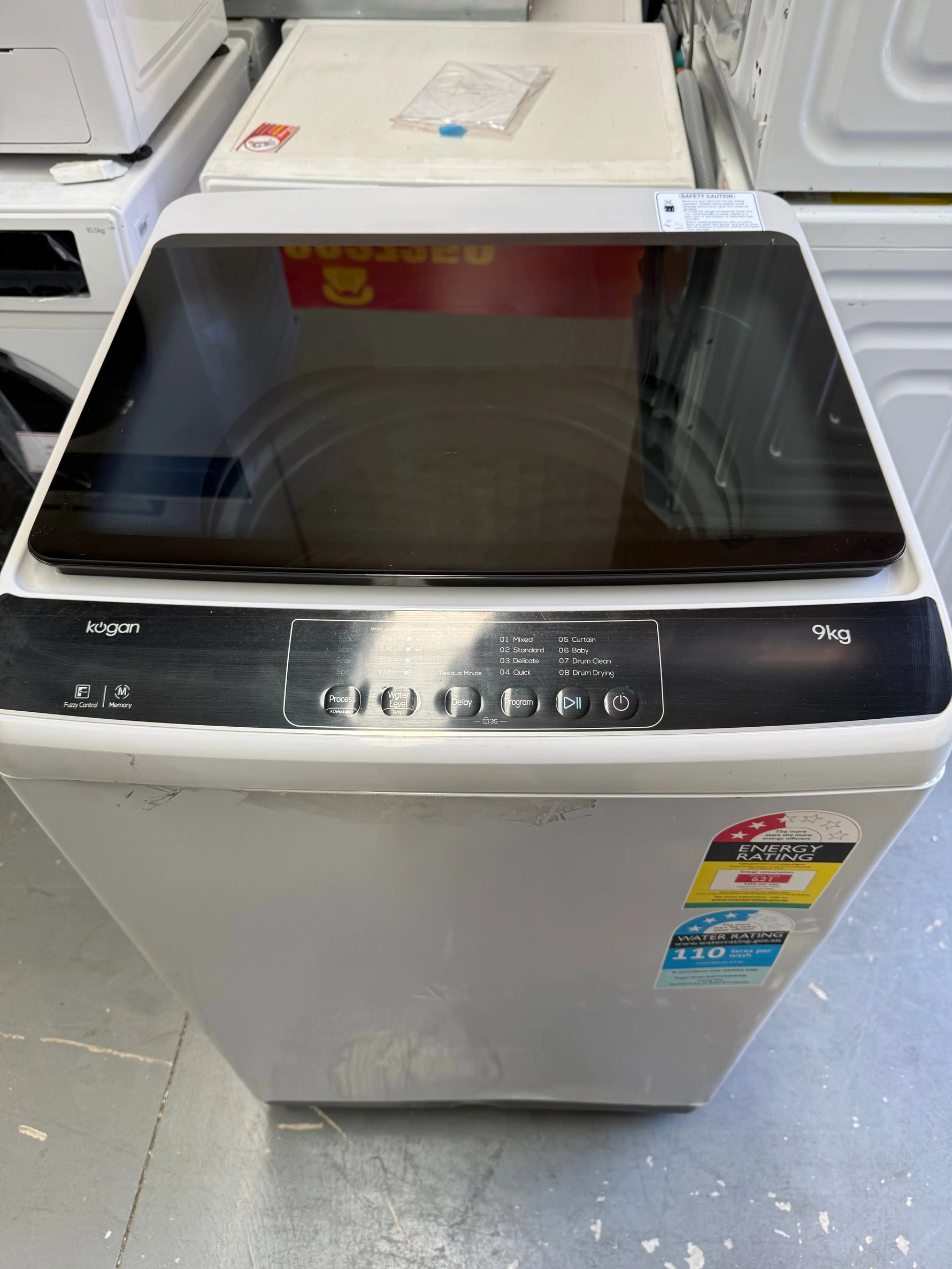 Kogan 9 kg Top Load Washing Machine – Refurbished | KATTLWASH9A | MELBOURNE