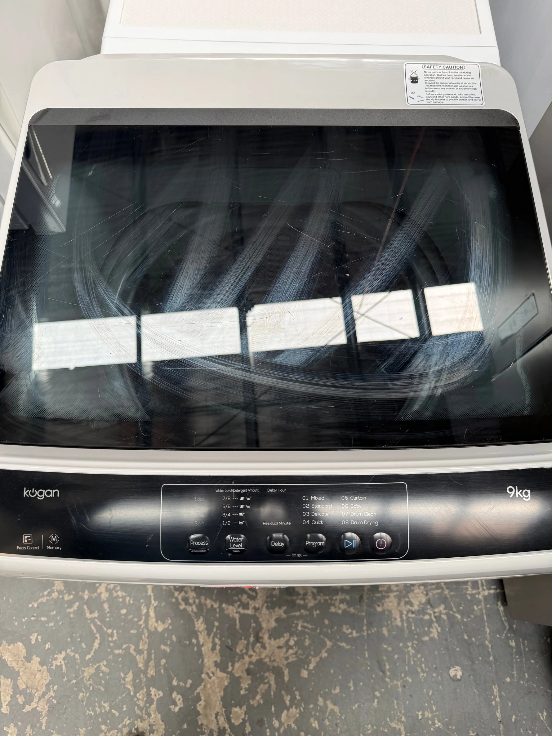 Kogan 9 kg Top Load Washing Machine – Refurbished | KATTLWASH9A | MELBOURNE