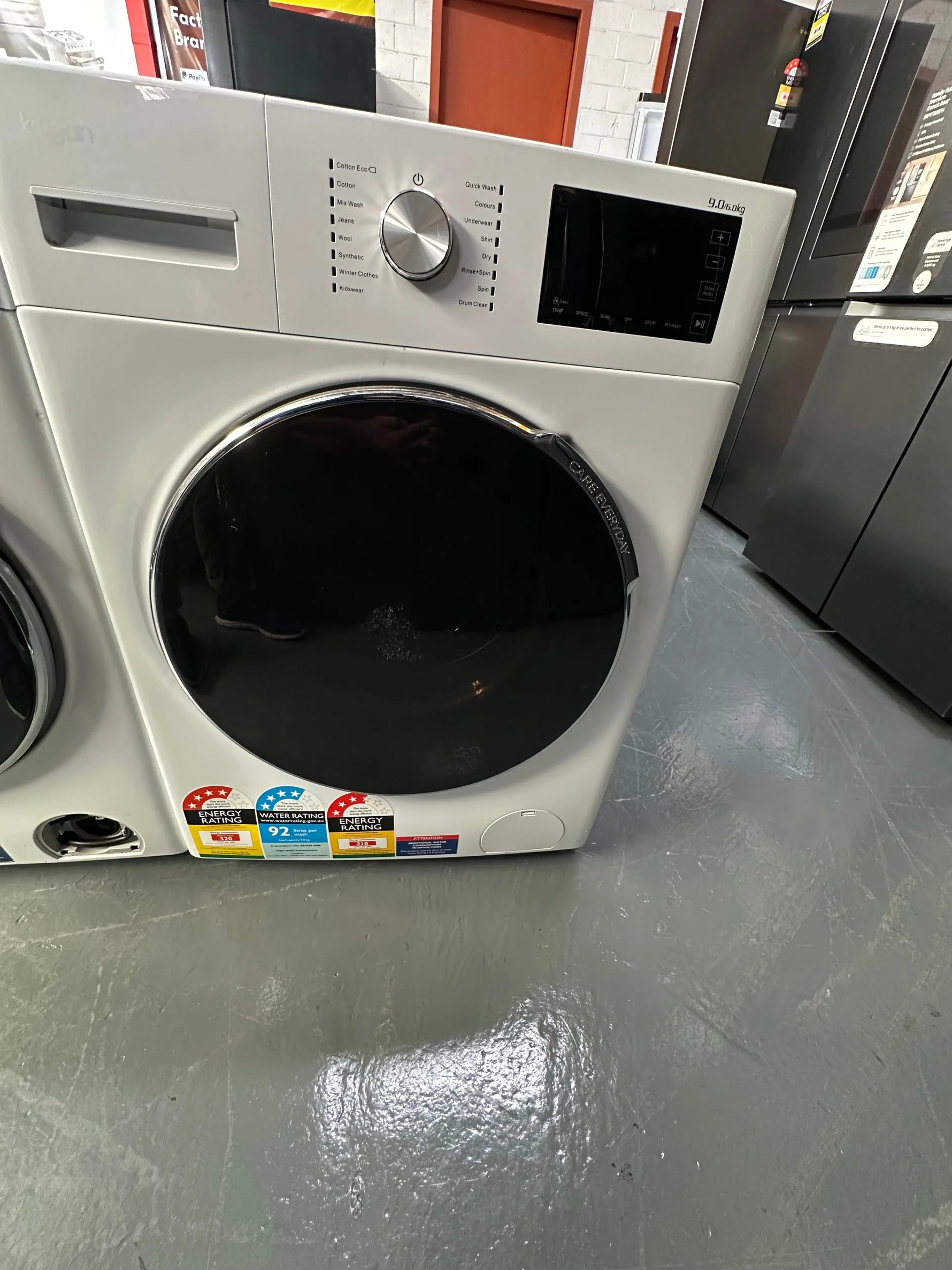 Kogan 9kg/6kg Washer Dryer Combo (White) | SYDNEY