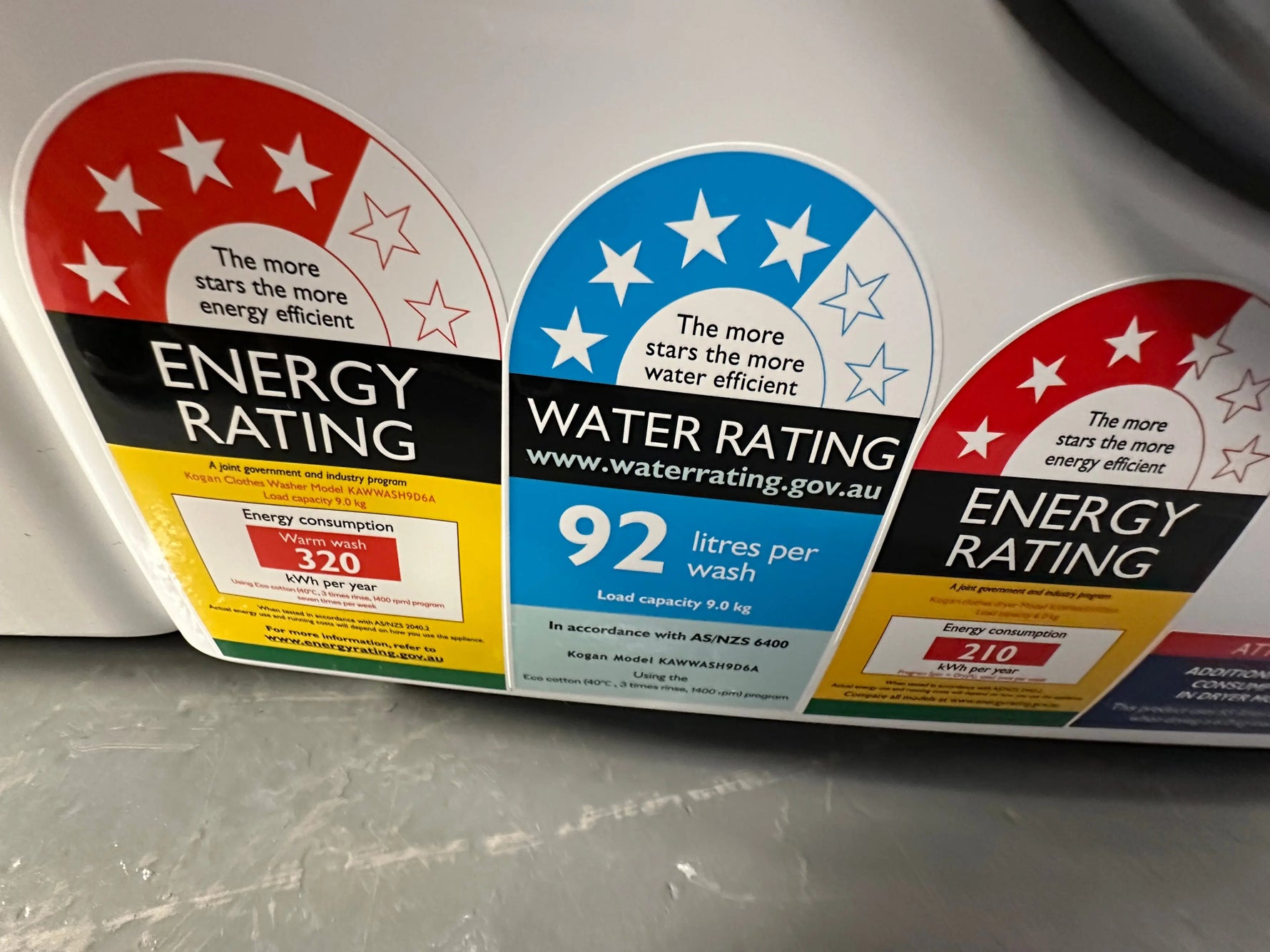 Kogan 9kg/6kg Washer Dryer Combo (White) | SYDNEY