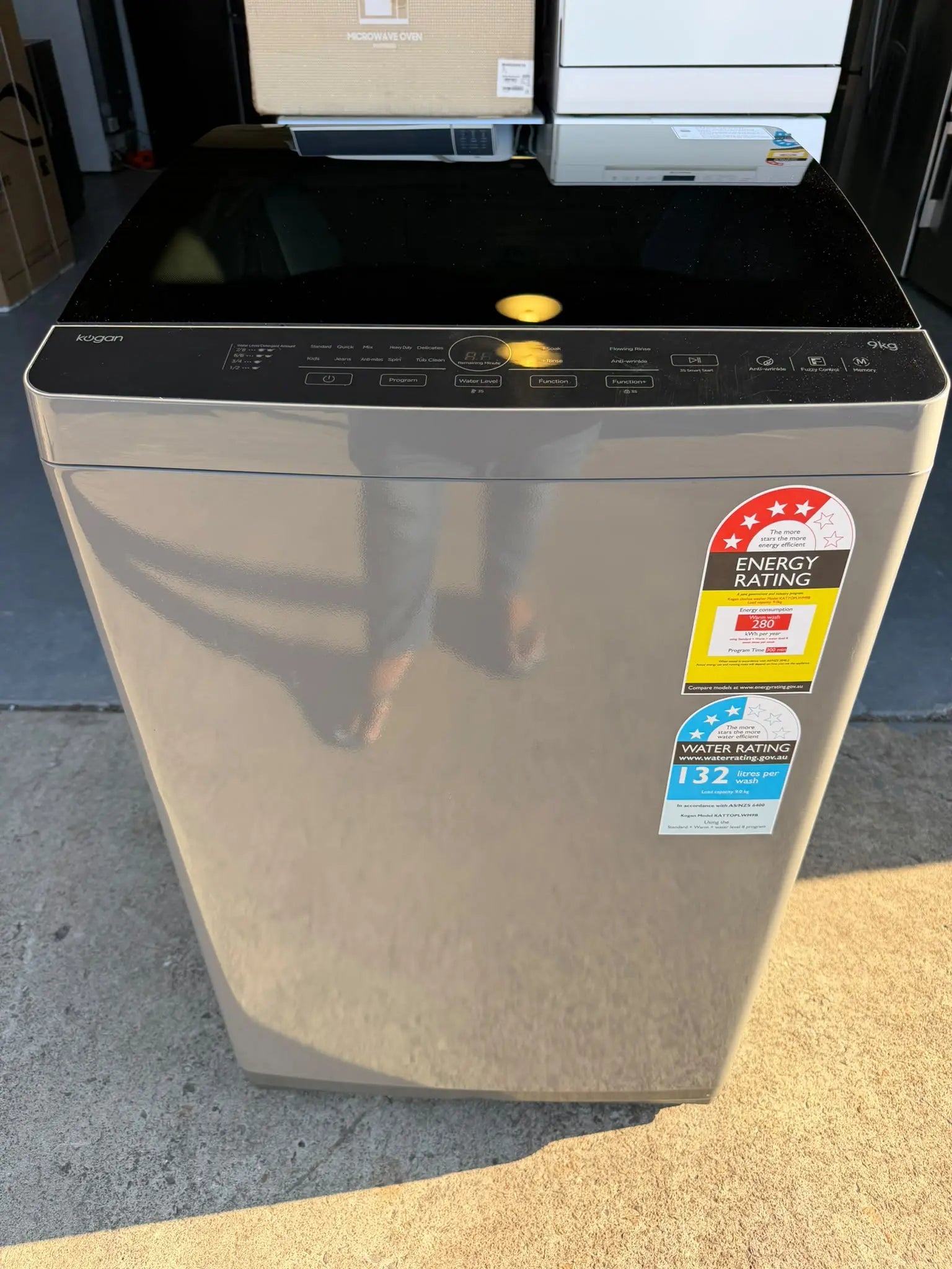 Kogan 9kg Top Load Washing Machine – Factory Second | BRISBANE