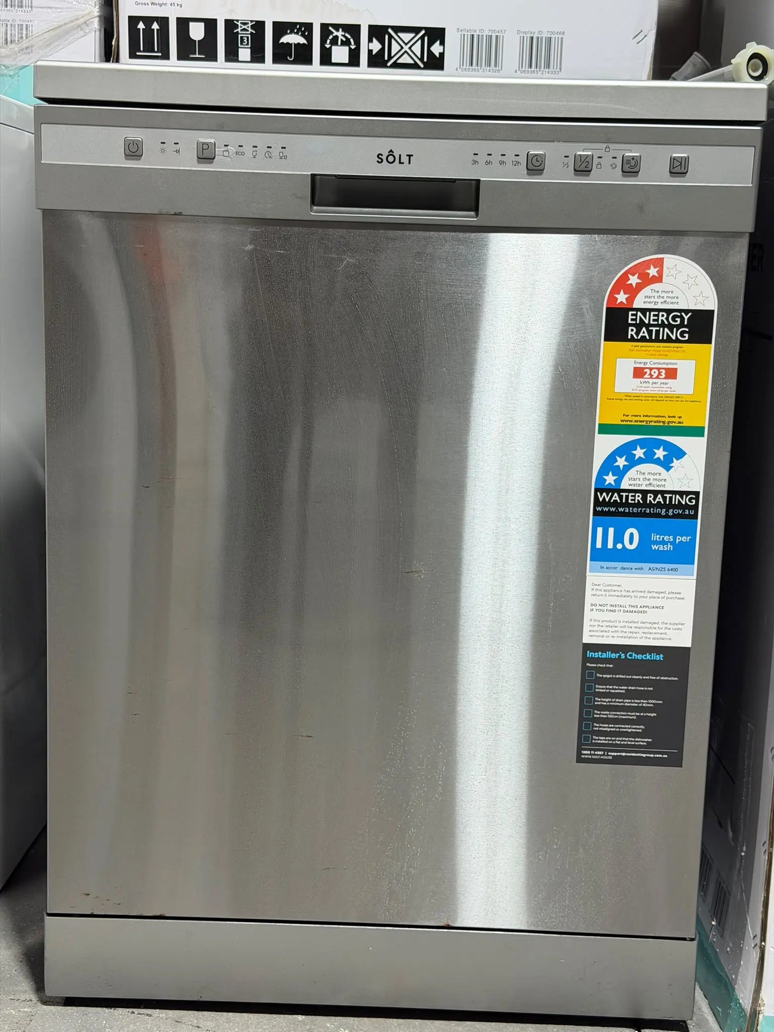 Kogan KAM14PDWFSA 60cm Freestanding Dishwasher – Factory Second | RESERVOIR