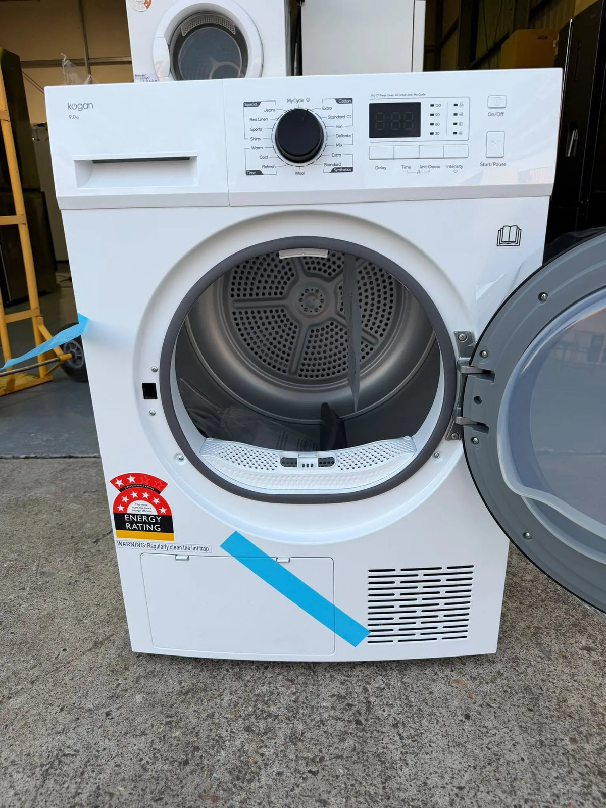 Kogan KAMHTDRY9NA 9kg Heat Pump Clothes Dryer – Factory Second | BRISBANE