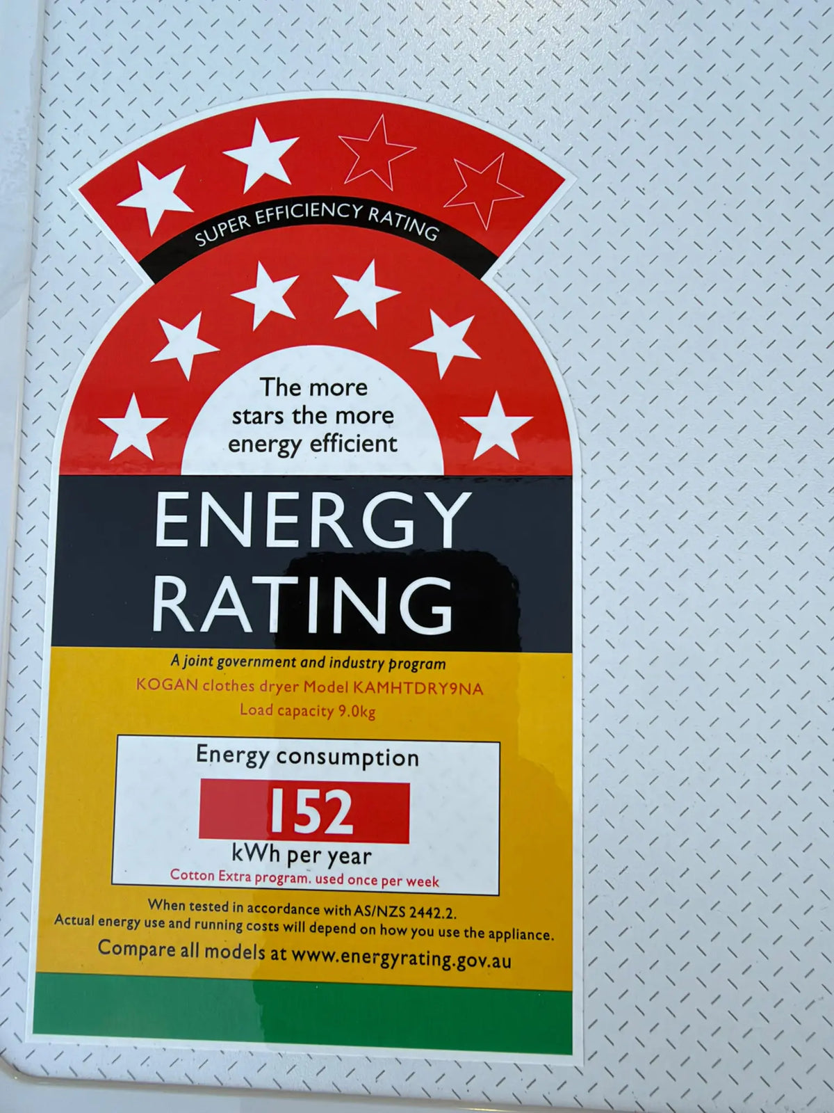 Kogan KAMHTDRY9NA 9kg Heat Pump Clothes Dryer – Factory Second | BRISBANE