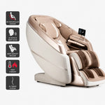 Kogan VitalityElite 4D Zero-Gravity SL-Track Massage Recliner Chair (Beige) | SYDNEY