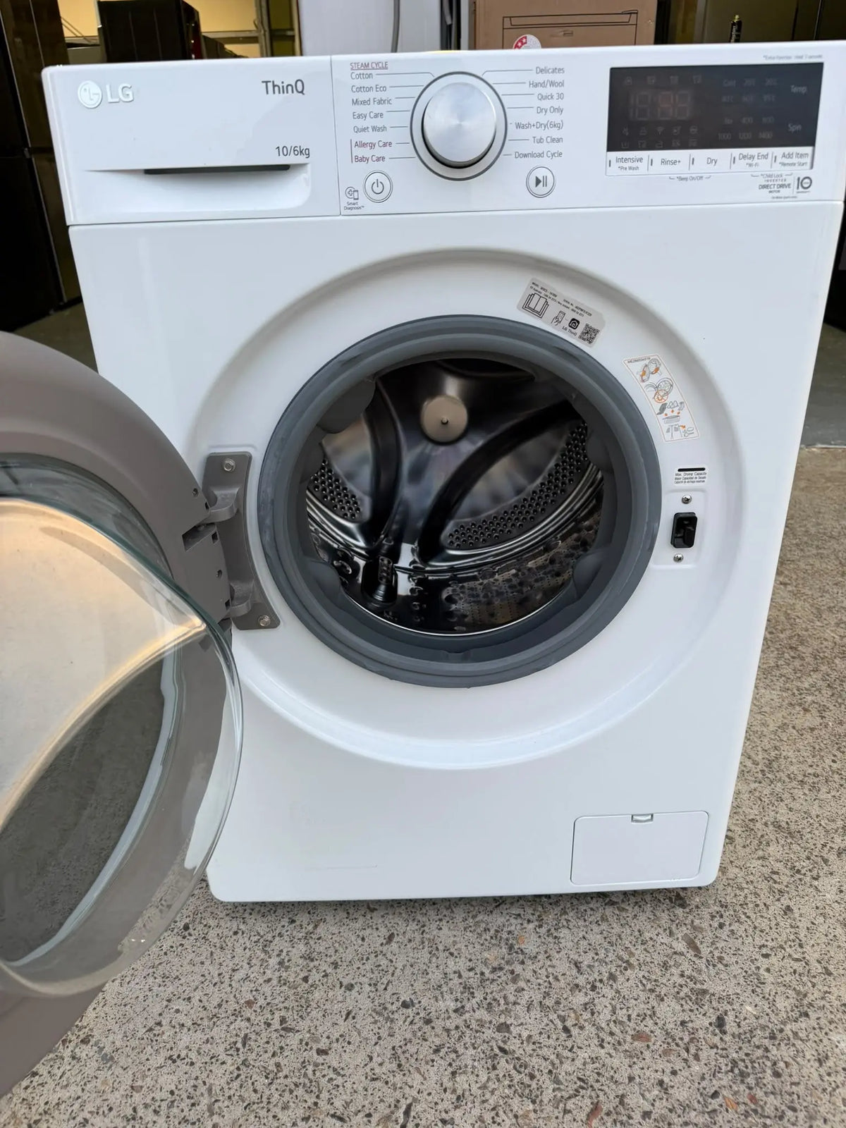 LG 10kg/6kg Front Load Washer Dryer Combo – Refurbished | BRISBANE