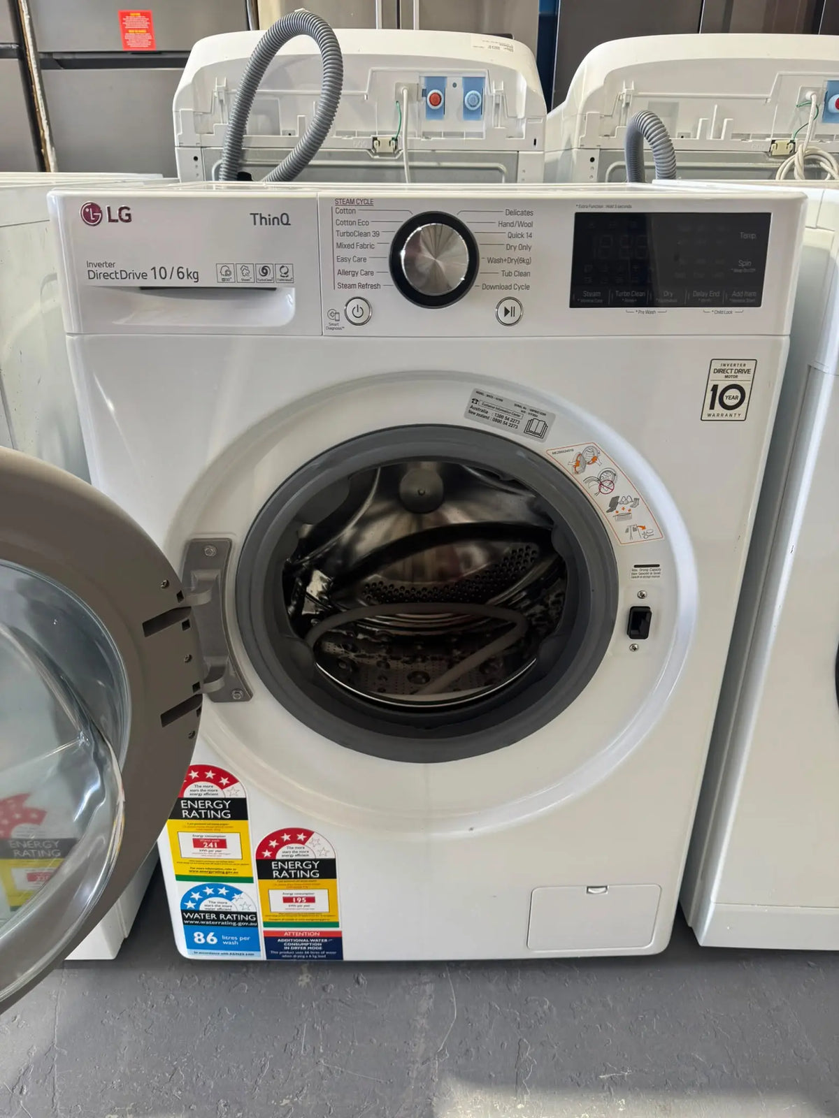 LG 10kg/6kg Series 9 Washing Machine – Refurbished | PERTH