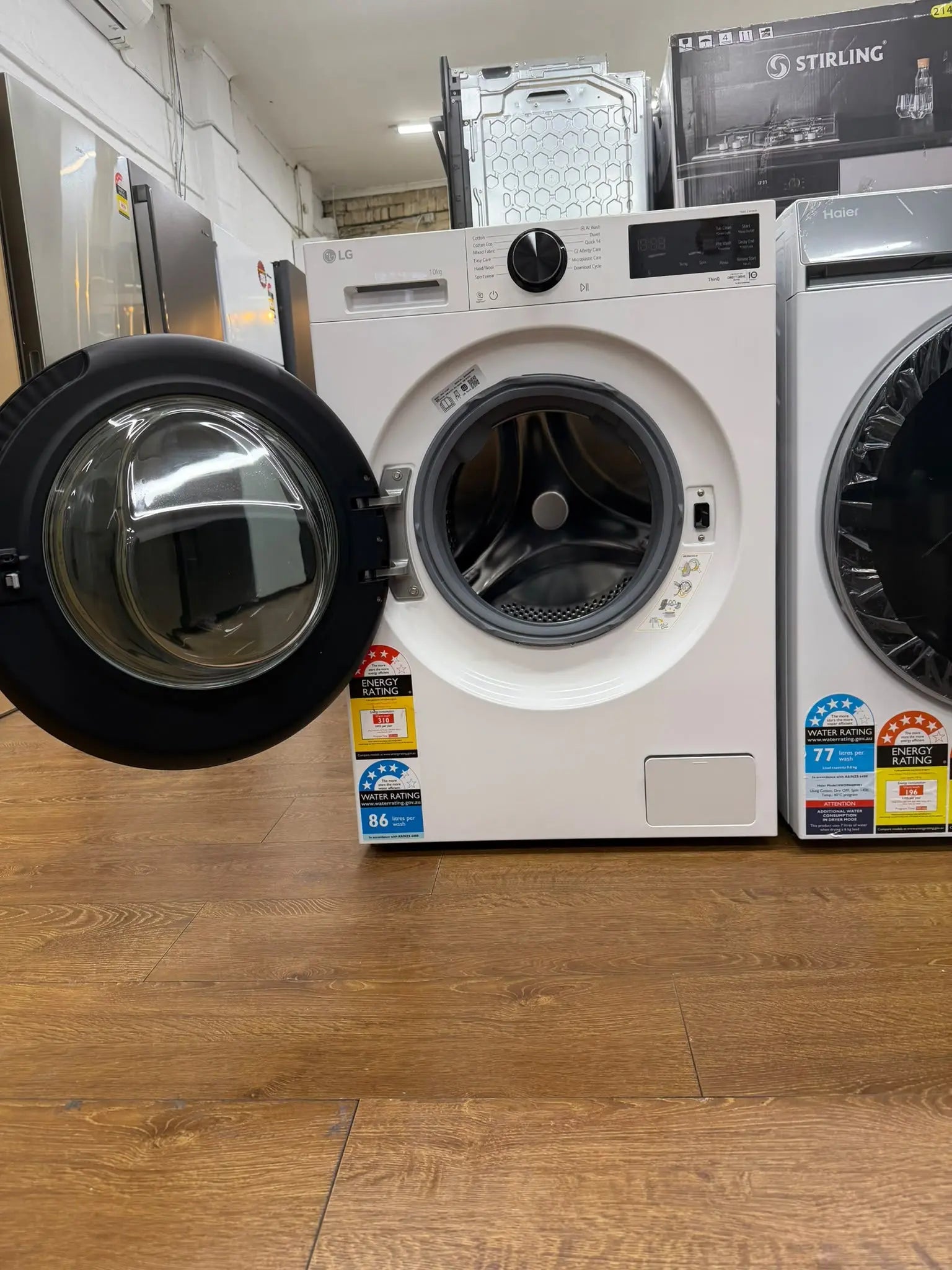 LG 10kg AI Front Load Washing Machine – Factory Second | RESERVOIR